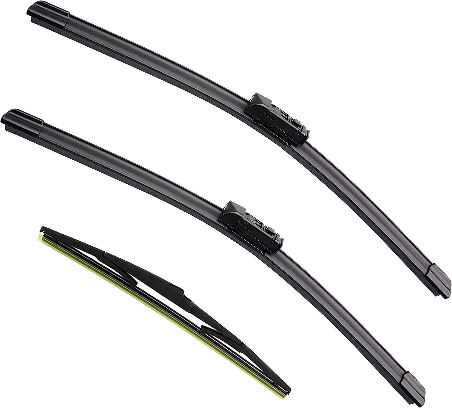 24''+18''+14'' Oem Wiper Blades For 2017-2021 Mazda Cx5 Cx9 Cx-5 Cx-9, Original Equipment Windshield Window Wiper Blades Set (Pa
