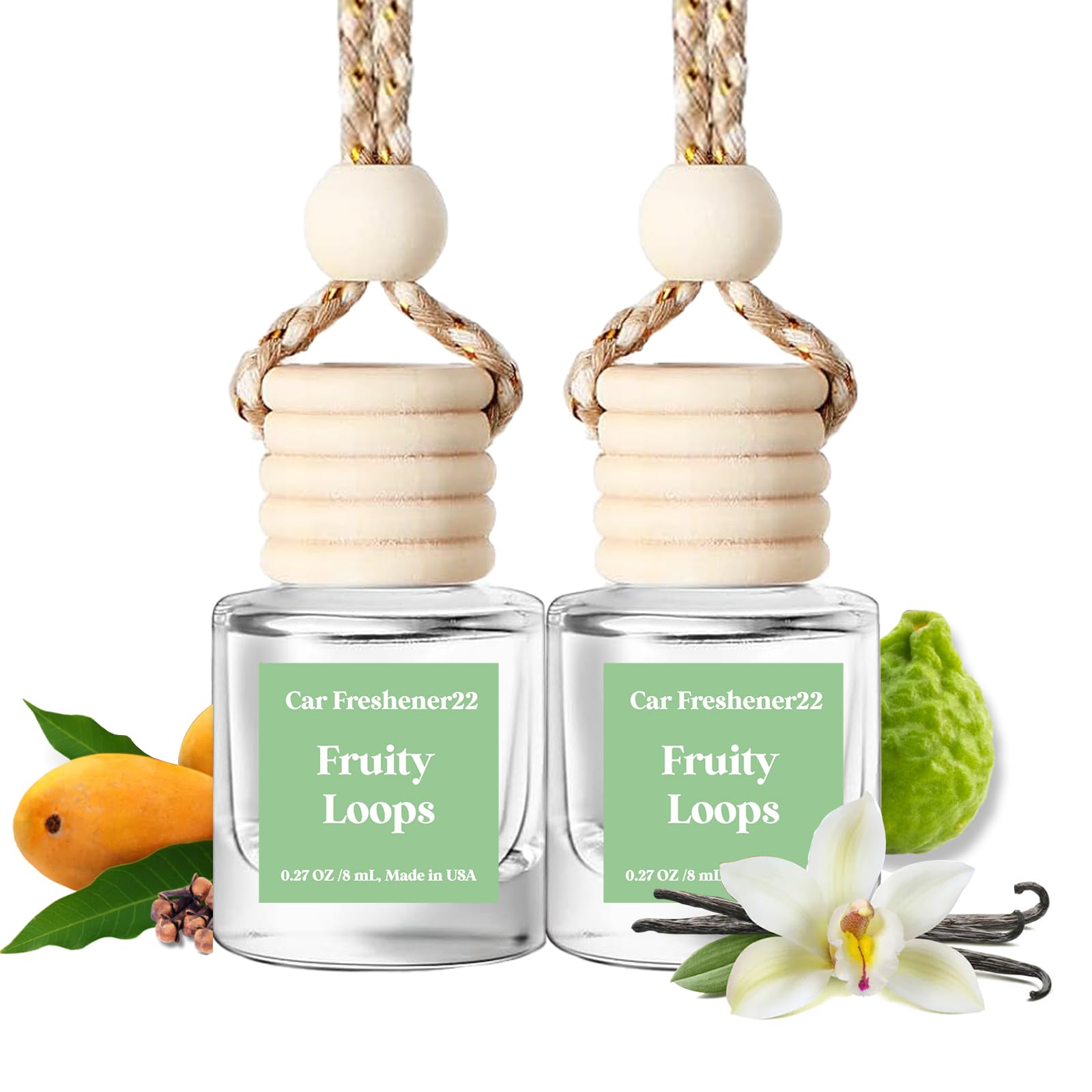 Burst Bird Car Air Freshener Hanging, Fruit Loops Fragrance Oil Air Diffuser For Car, Long Lasting Car Air Fresheners, Made In U