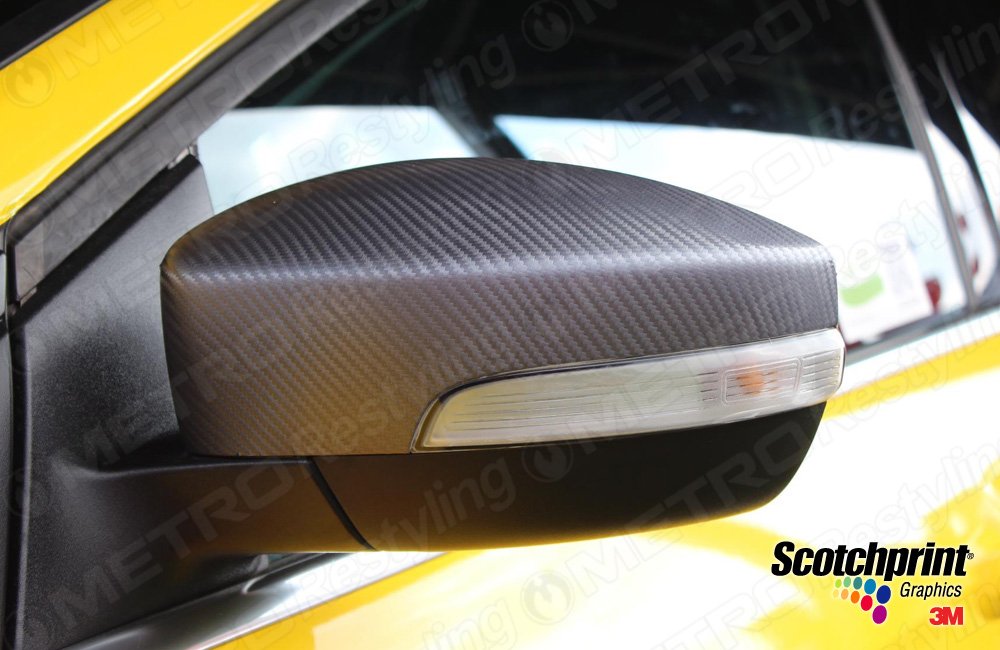 3M 1080 Cf201 Anthracite Carbon Fiber 60''X36'' Vinyl Flex Wrap
