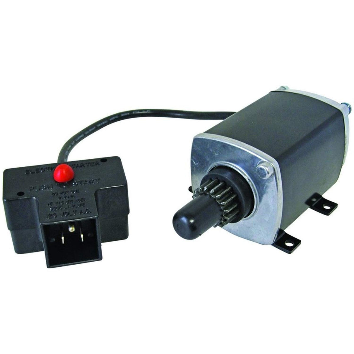 New 120V Electric Starter Compatible With Tecumseh Engine Snow Blowers Hm Hmsk Lk Oh Ohsk 72403600 33329, 33329A, 33329B, 33329C
