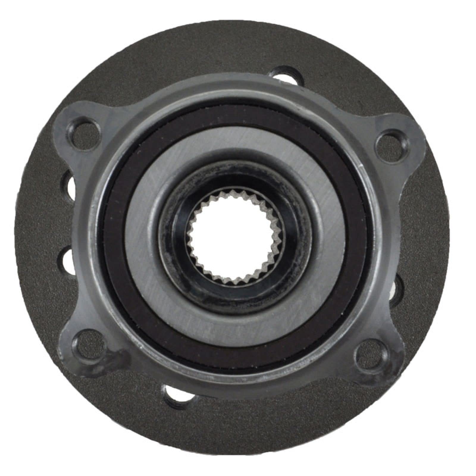 Trq Front Left Right Wheel Hub Bearing Assembly Driver Passenger Side Compatible With 2002-2006 Mini Cooper