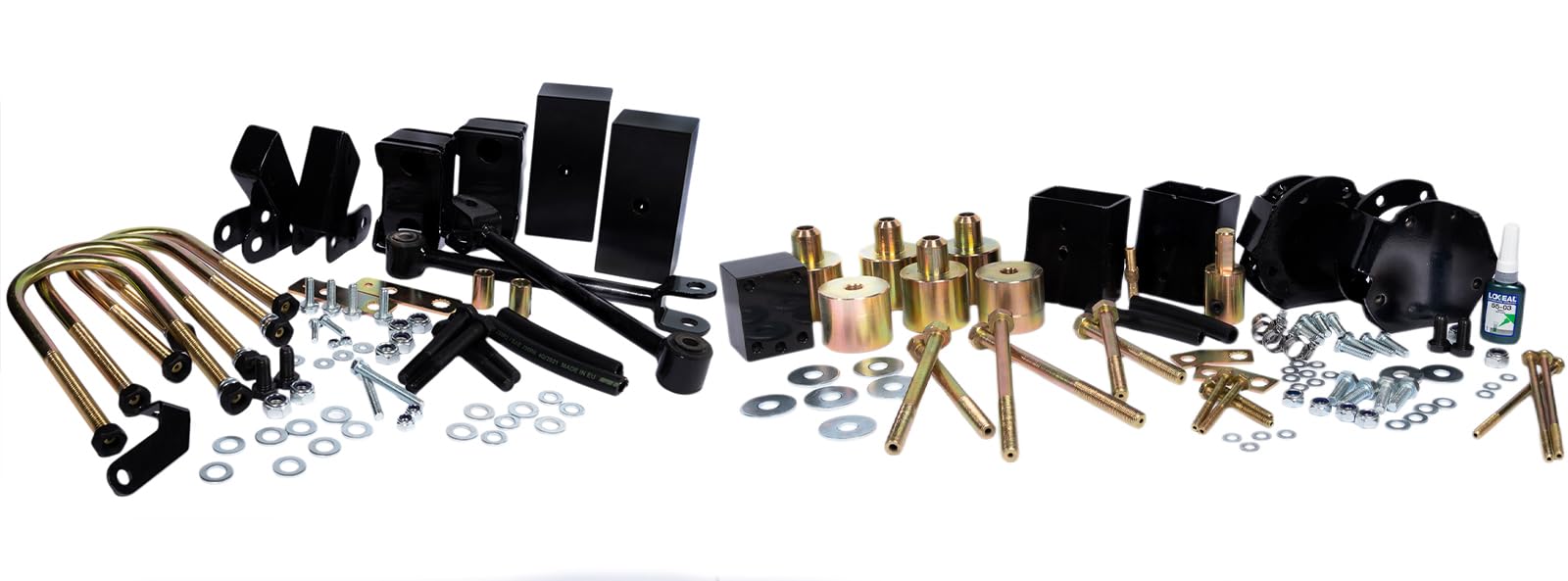 DEALPAREX Leveling Lift Kit 2 inch 50mm for Mercedes-Benz Sprinter 2500 2WD - Aluminum Construction