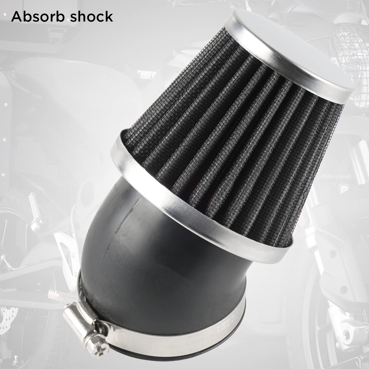 Evermotor 41Mm 42Mm 43Mm Mini Bike Air Filter Fit In 50Cc 70Cc 90Cc 110Cc 125Cc 150Cc Mini Bike,Dirt Bike,Gy6,Moped,Atv,Ssr,Ttr