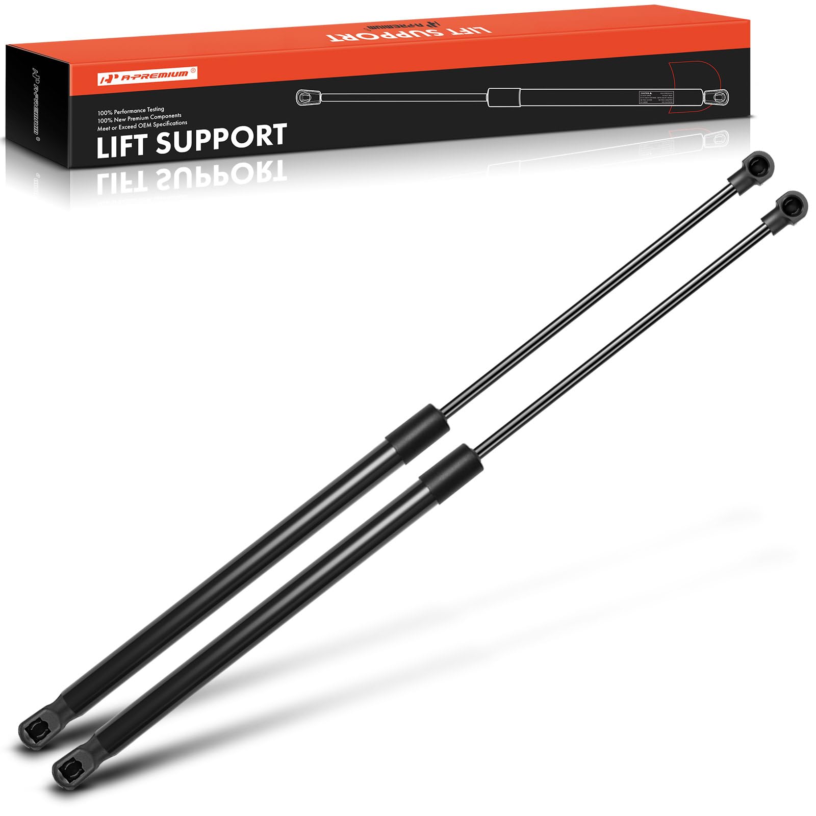 A-Premium Front Hood Lift Supports Shock Struts Compatible With Lexus Rx350 Rx450H 2010-2015 Sport Utility 2-Pc Set