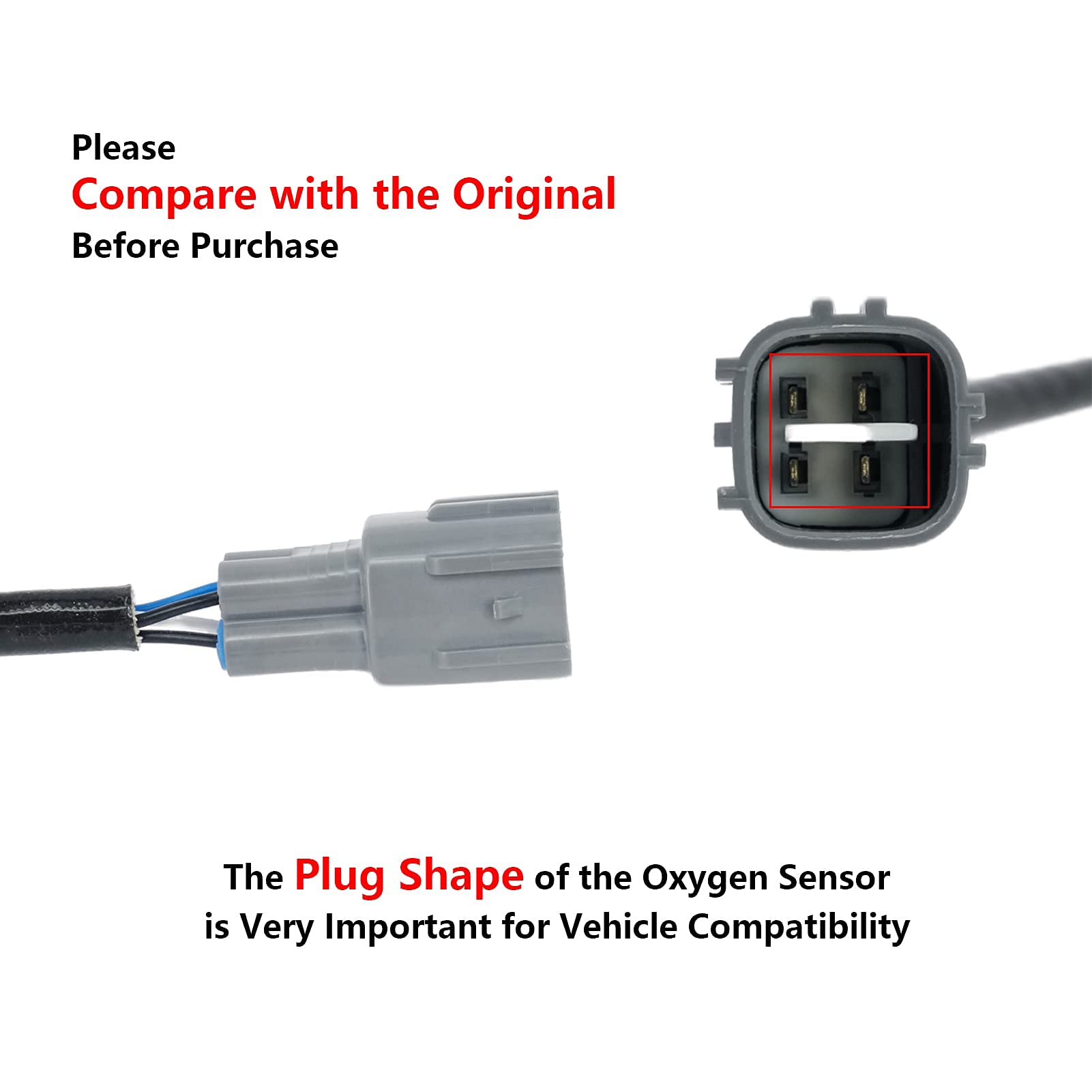 Marsflex Oxygen O2 Sensor 234-4622 13355 Downstream Heated Compatible With Toyota Camry Avalon Sienna 4Runner Rav4 Solara Matrix Lexus Es300 Pontiac Vibe,250-24360 Replacement