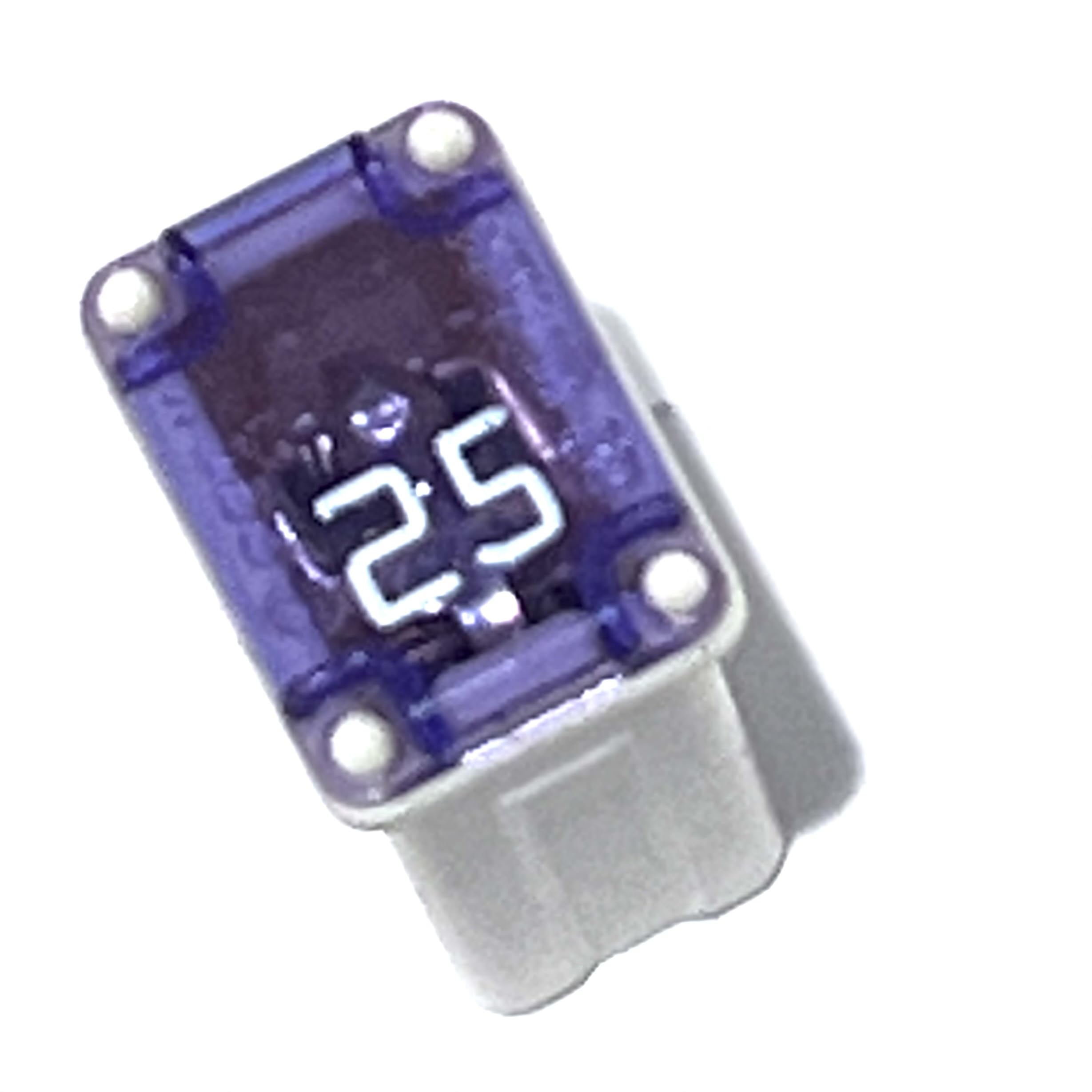 EDS 928-8025 9288025 25 Amp Micro Cartridge FMM Fuses MCASE Type Compatible Replacement for Ford DG9Z14526CA Mopar 68202897AB GM