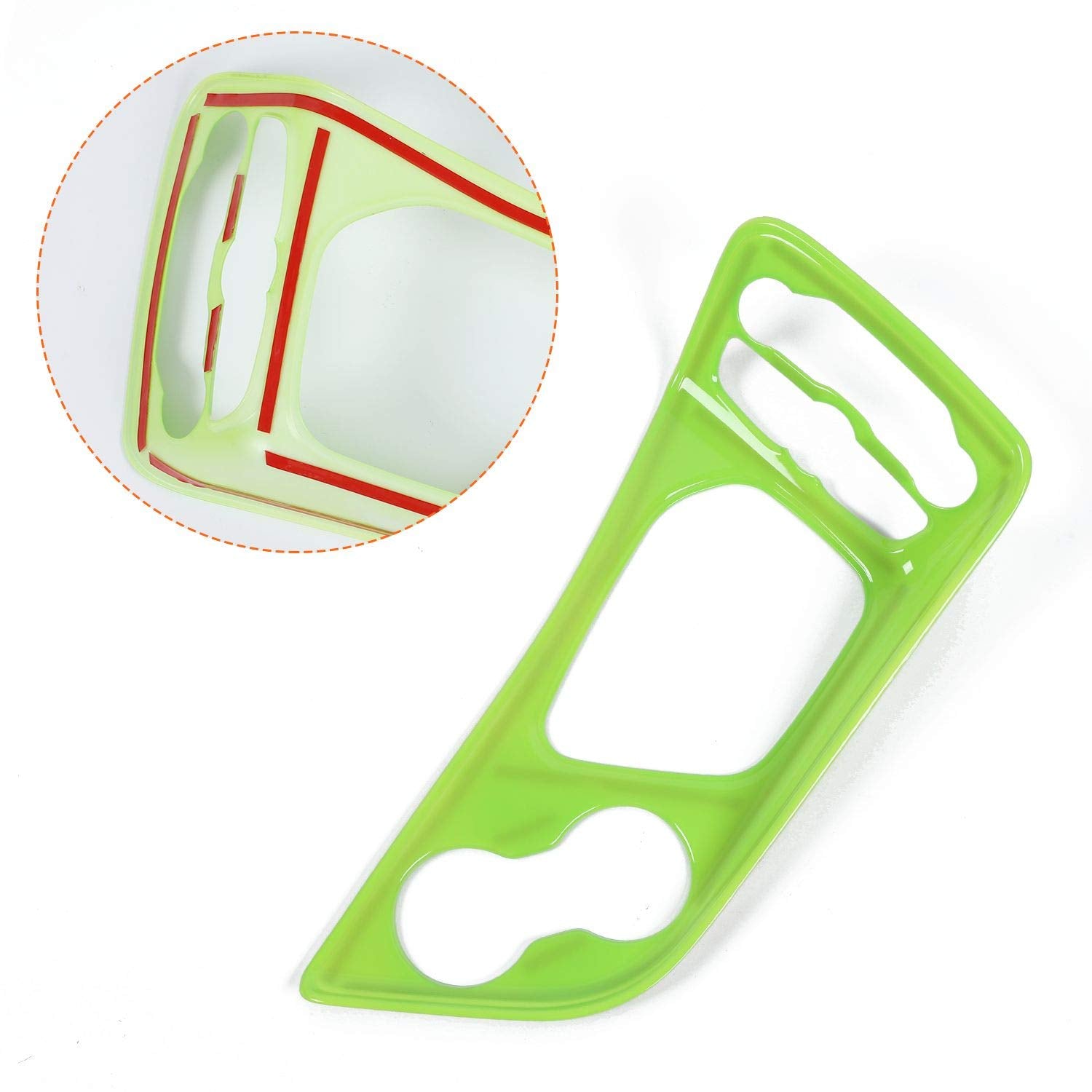 Voodonala Gear Shift Shifter Panel Shift Lever Panel Transmission Gear Selector Gearstick Panel Cover Trim Fit For 2015-2024 Dod