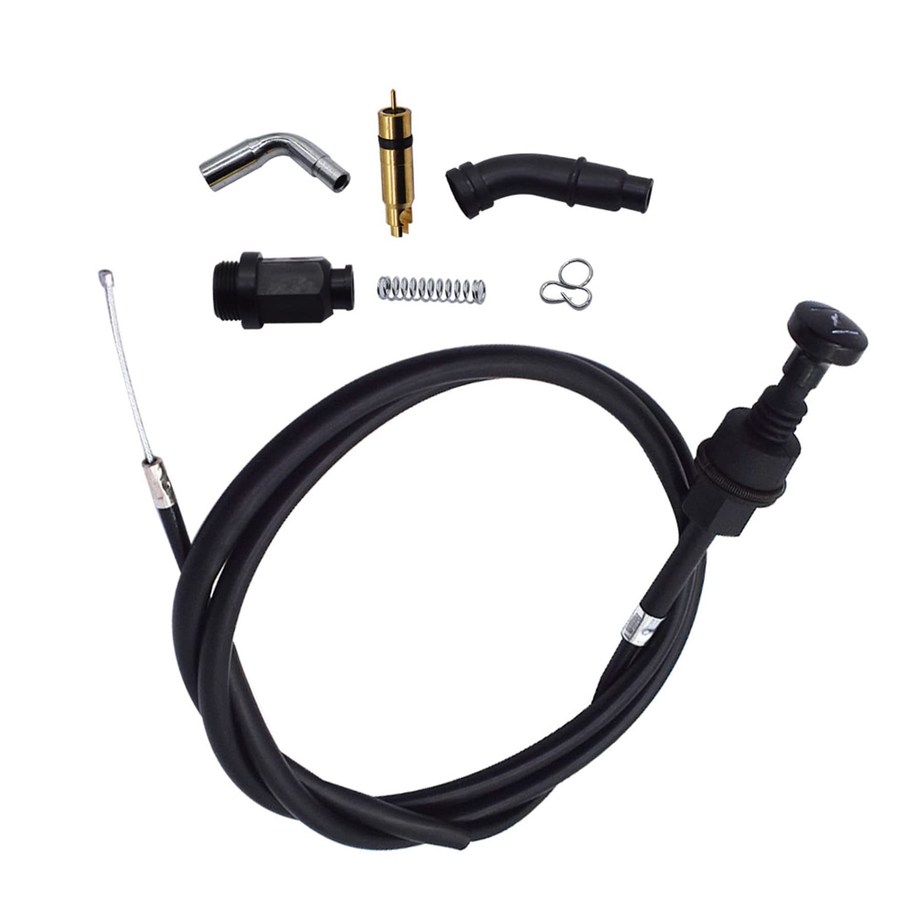Choke Cable & Starter Valve Plunger Kit Atv & Utv Replacement For 2000-2006 Honda Rancher 350 Trx350 Foreman 400 Fe Tm Te