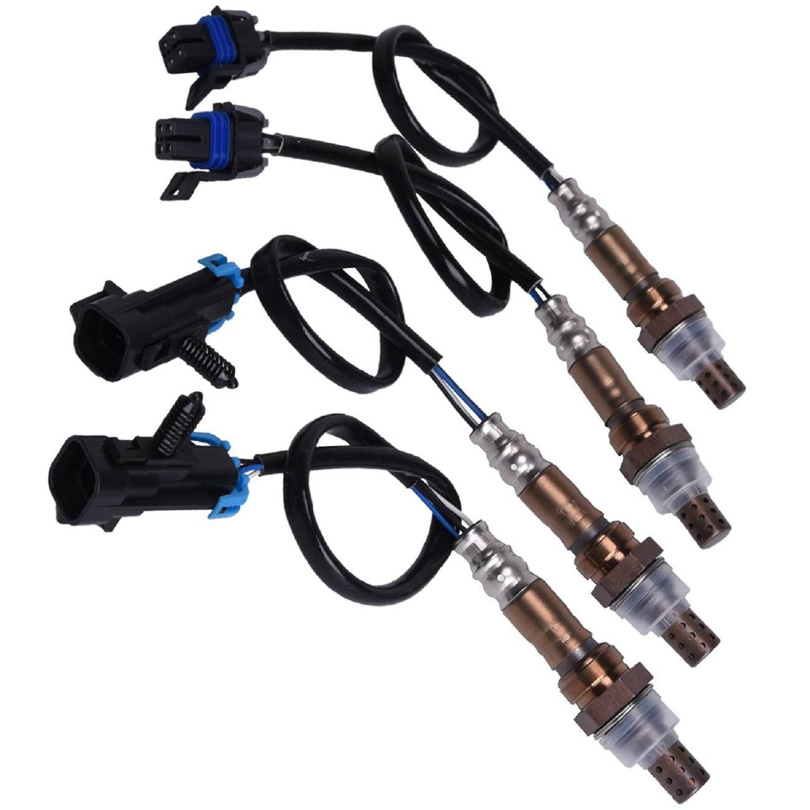 Bapmic Oxygen O2 Sensor Upstream & Downstream Compatible with Chevrolet Chevy Avalanche Silverado Sierra Yukon 234-4018 234-4112