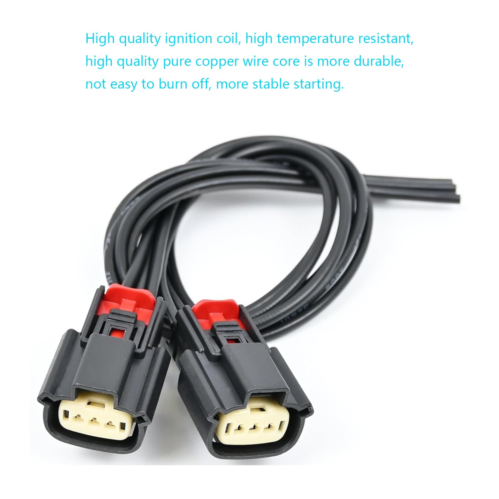 Mamiko Ignition Coil Connector Pigtail Harness 9U2Z14S411Ea For Ford V6 V8 Flex For Ford Edge Fusion F150 F250 F350 Super Duty E