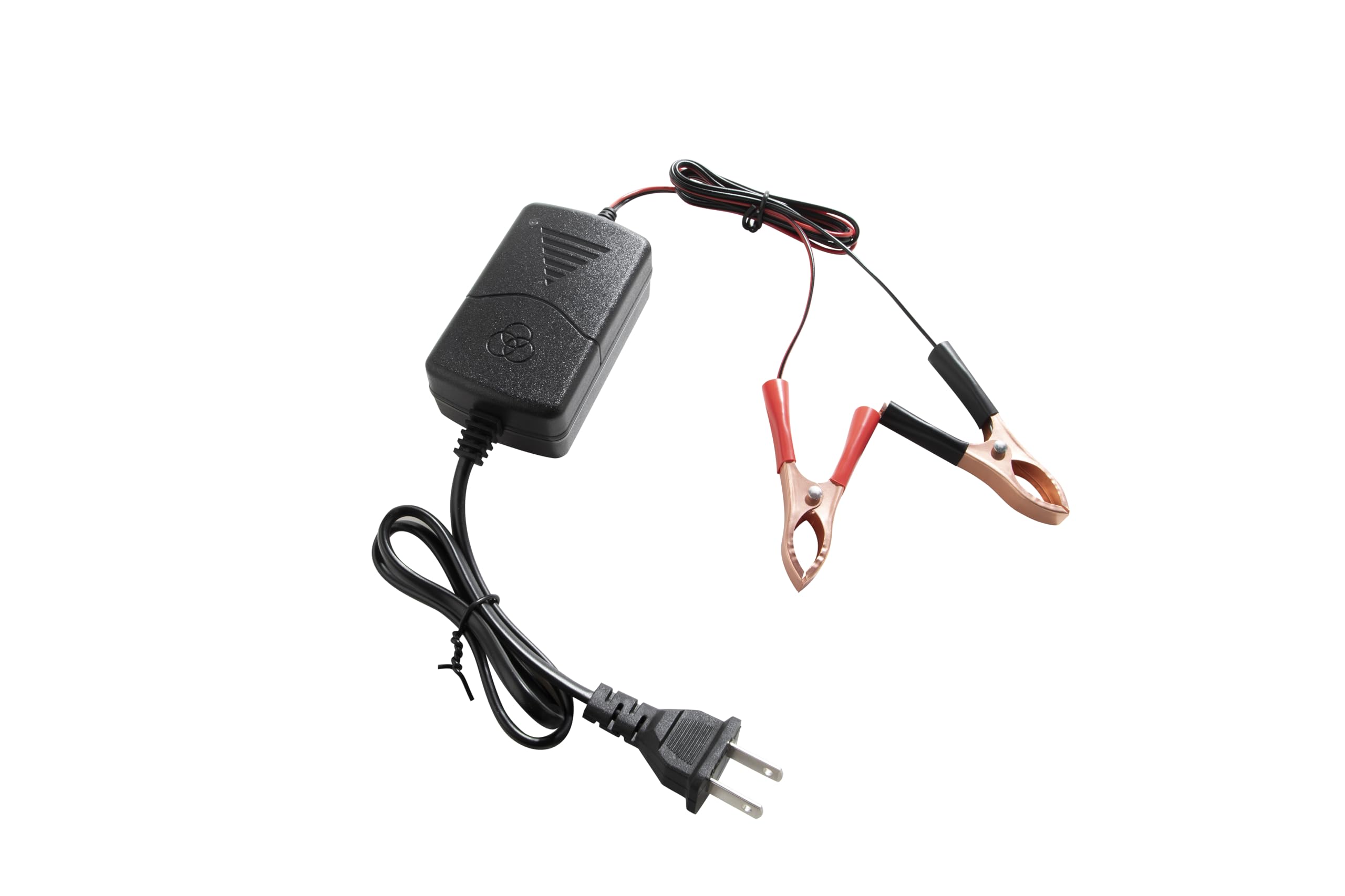 KHUI-UAH 12V Battery Charger and Maintainer with Short Circuit Protection and Smart 3 Stage Charging,Trickle Charger for Motorcy