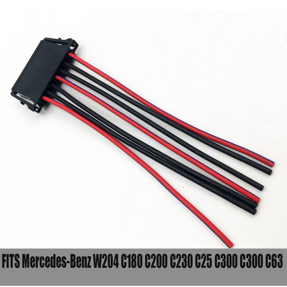 LIZAPUS Tail Light Wire Plug Harness Pigtail for Mercedes W204 W211 C200 C23, A2115450328 Compatible Replacement