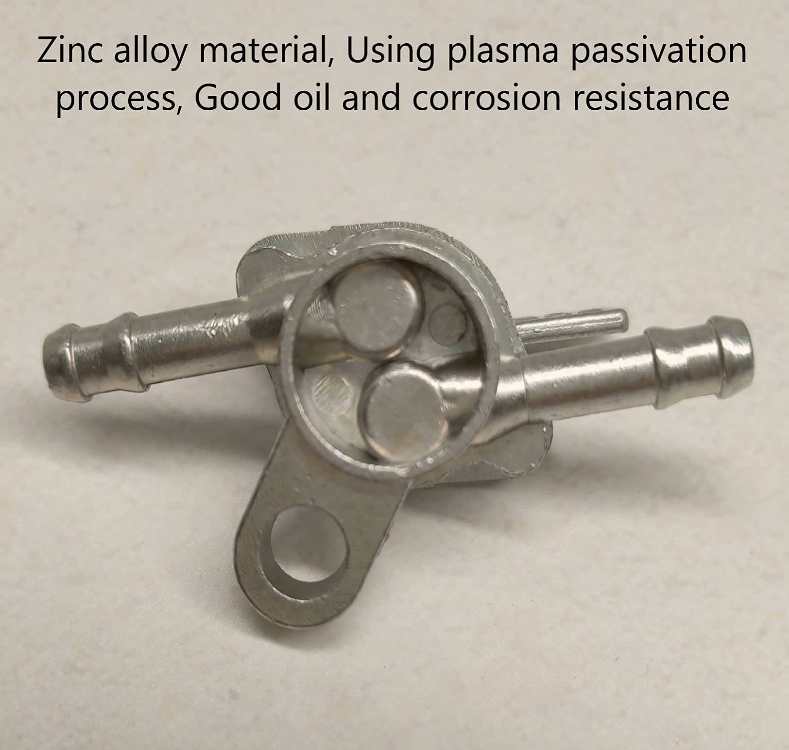 NEW DAFU 2 Pcs - 0.24'' (6mm) Fuel Tank Tap Valve Petcock On-Off Switch Inline for 50cc 70cc 90cc 100cc 110cc 125cc Scooter Pit