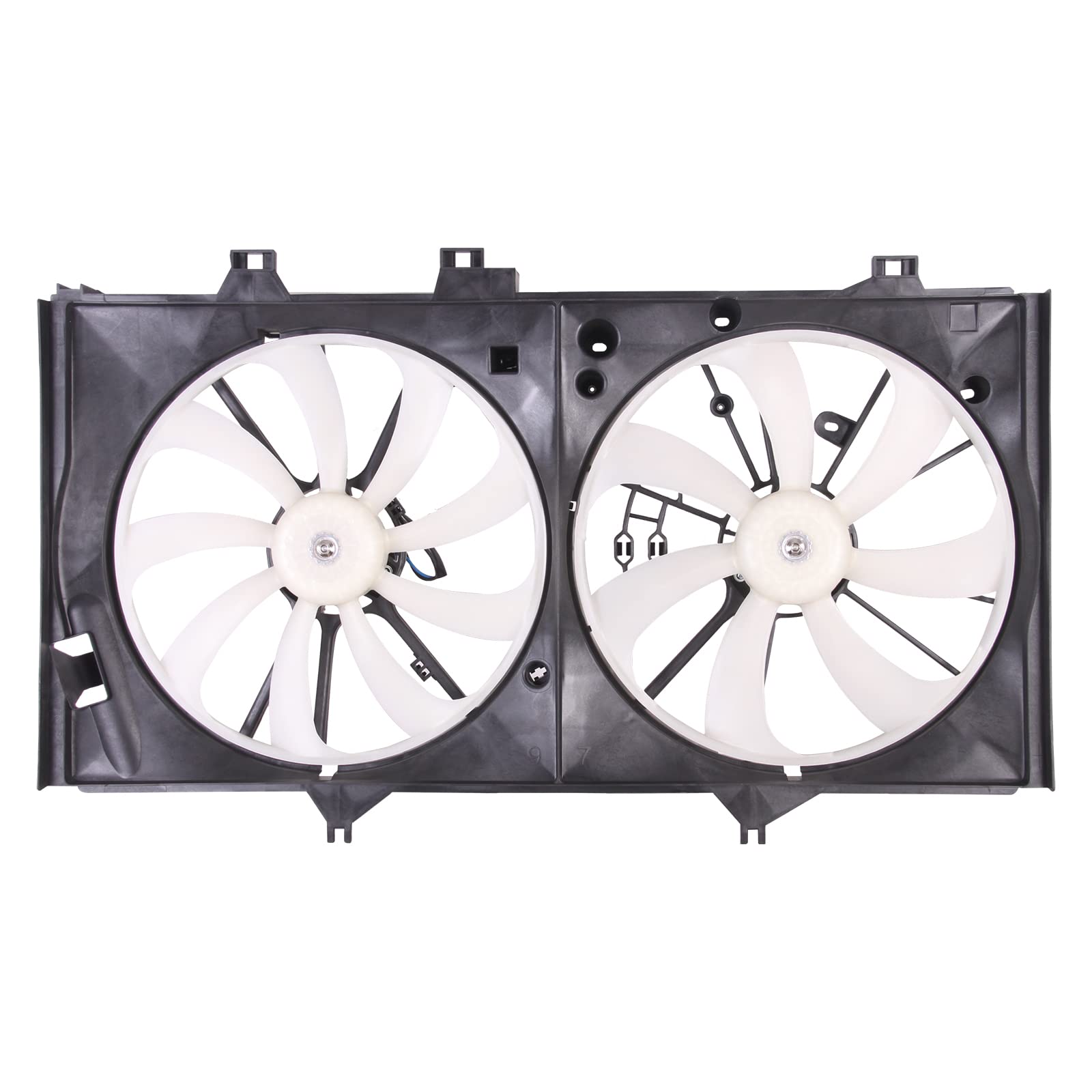 TYG OE Replacement(CAPA Quality) Cooling Fan Extra Silent for 2012-2017 Toyota Camry 2.5L | 163630H010 | TO3115169 | 620-592
