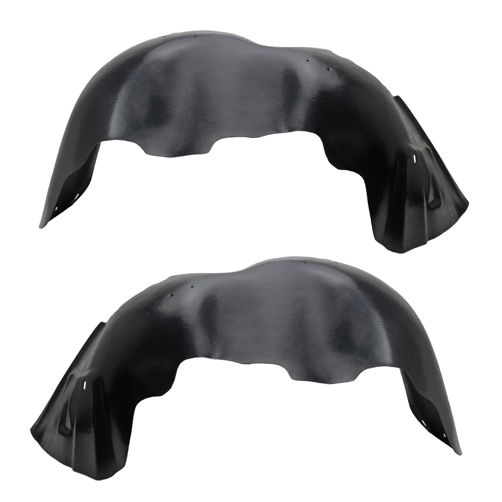 Trq Front Inner Fender Liner Set Compatible With 2007-2010 Chevrolet Silverado 2500 Hd Silverado 3500 Hd Gm1248188 Gm1249188