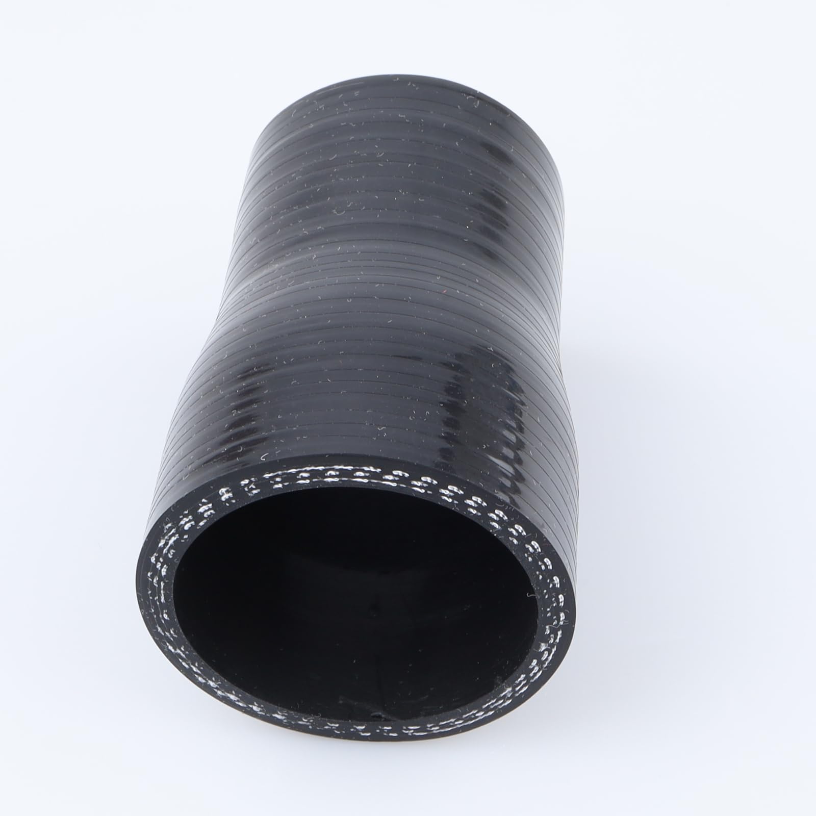 Ac Performance Id 1.5' To 1.75' (38Mm To 44Mm) Straight Reducer, Length 3' (76Mm), 3-Ply Reinforced, Universal Automotive Pure Silicone Hose, Black