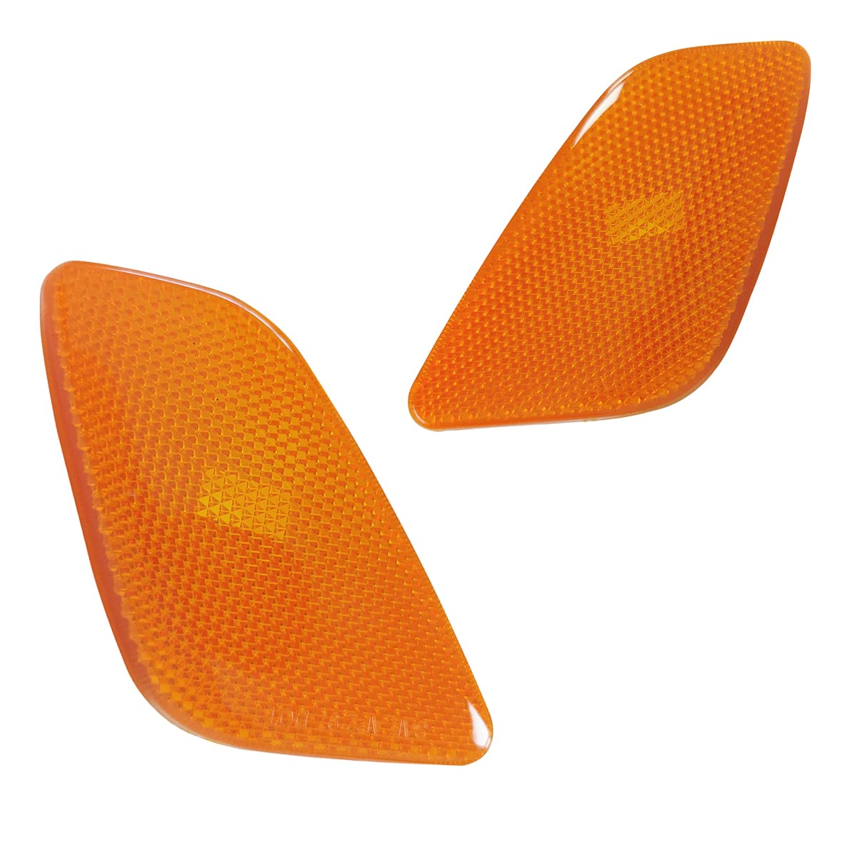 KYYET Left+Right Front Fender Side Marker Lights Lamps Assembly Compatible with 1997-2006 Jeep Wrangler TJ Marker Turn Signal Pa