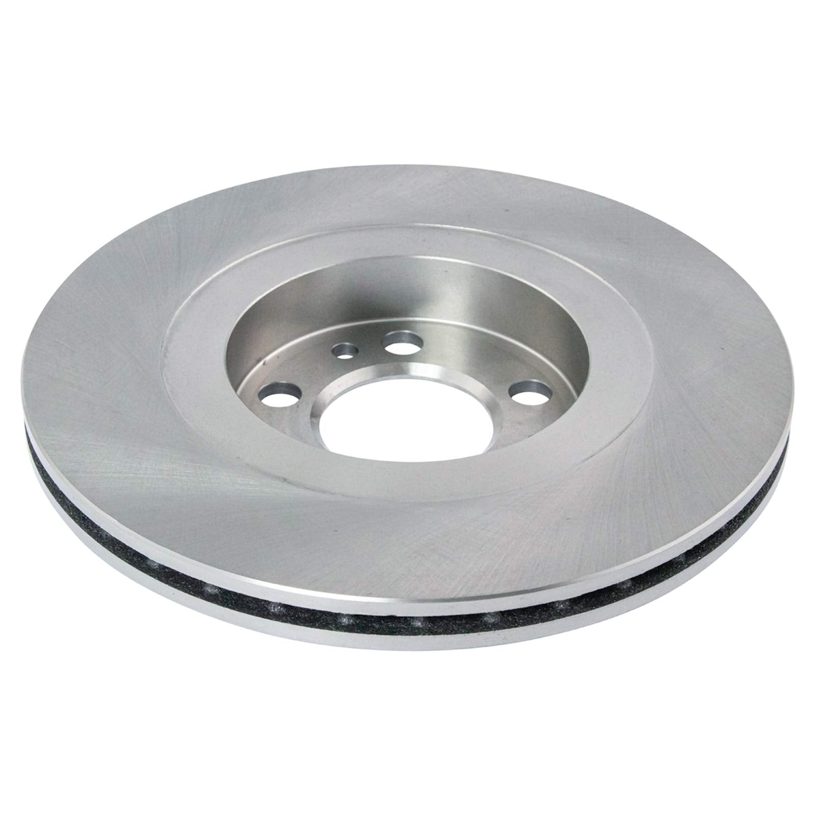 Trq Front Brake Pad & Rotor Kit Brake Pads Brake Rotor Semi-Metallic Compatible With 2000-2010 Volkswagen Beetle 2000-2006 Golf