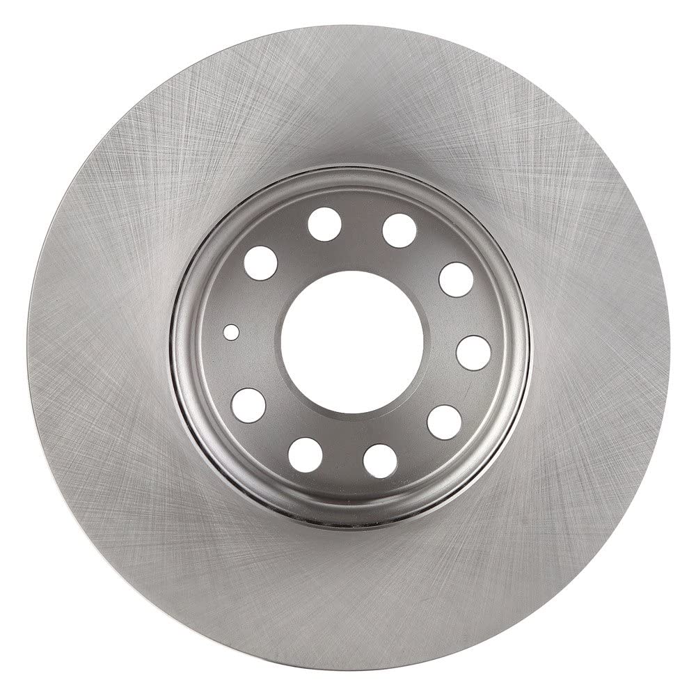 Trq Front Disc Brake Rotor Pair Set For 2011-2015 Audi A3 / 2011-2015 Audi A3 Quattro / 2010-2017 Vw Golf / 2005-2015 Vw Jetta /