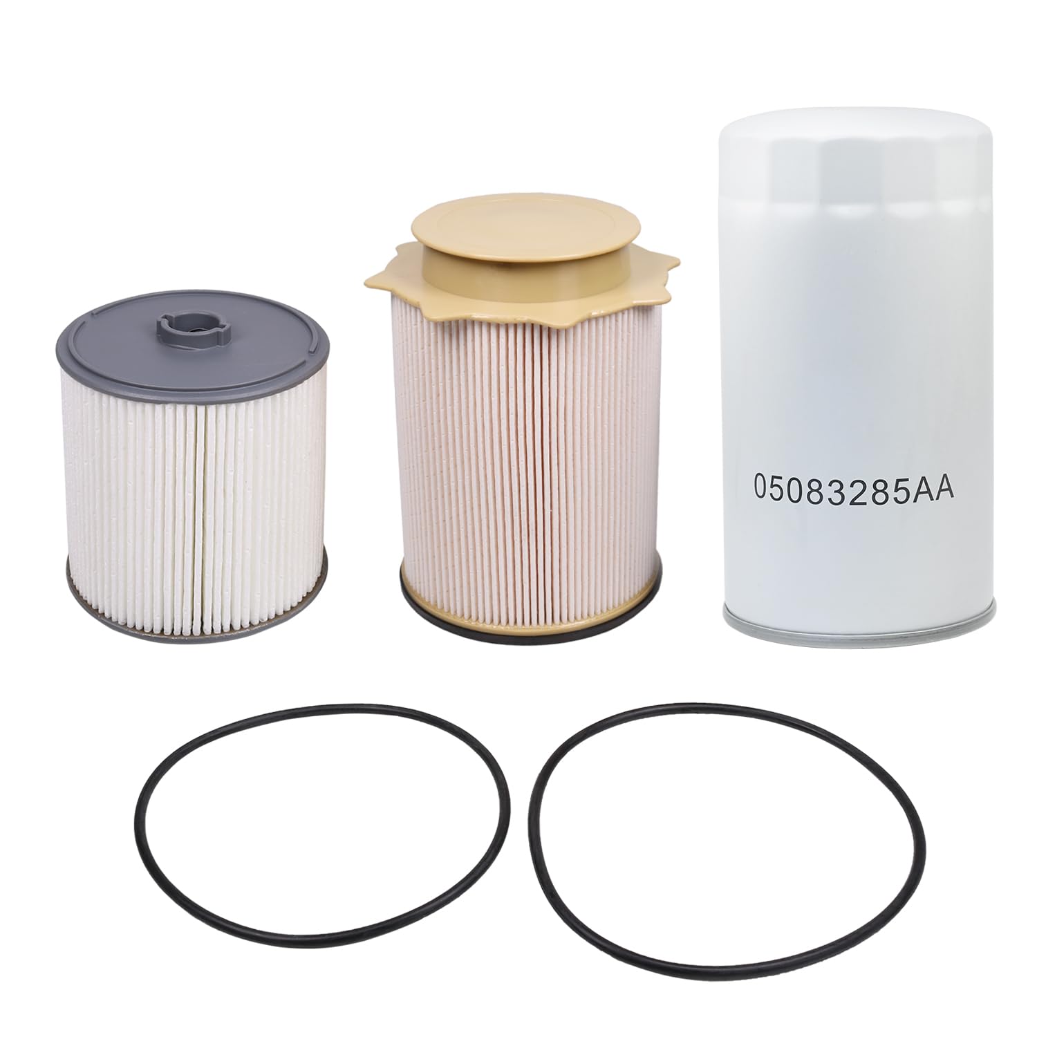 Carmocar Fuel Filter Water Separator And Oil Filter Set 5083285Aa Replacement For 2019-2022 Dodge Ram 2500 3500 4500 5500 6.7L C