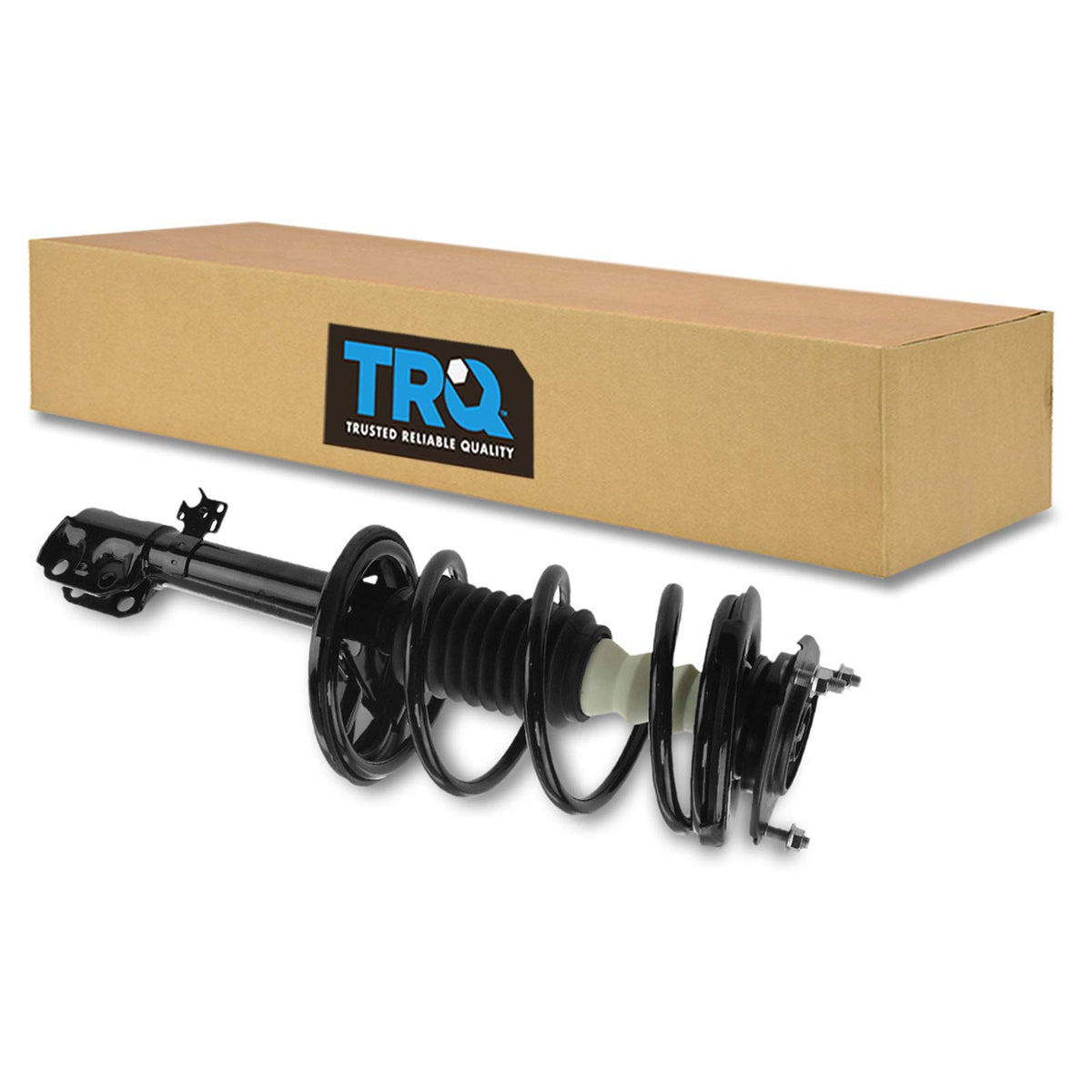 Trq Front Left Complete Strut & Coil Spring Assembly Drivers Side Compatible With 2001-2005 Toyota Rav4