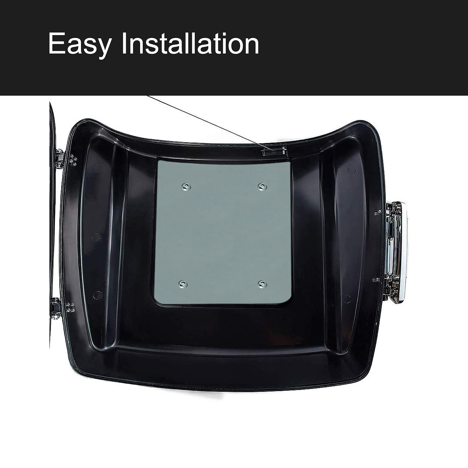 Laser Cut Tour Pack Inner Reinforcement Metal Base Plate For Harley Touring Road Glide, Road King, Street Glide, Glide Ultra, Ul