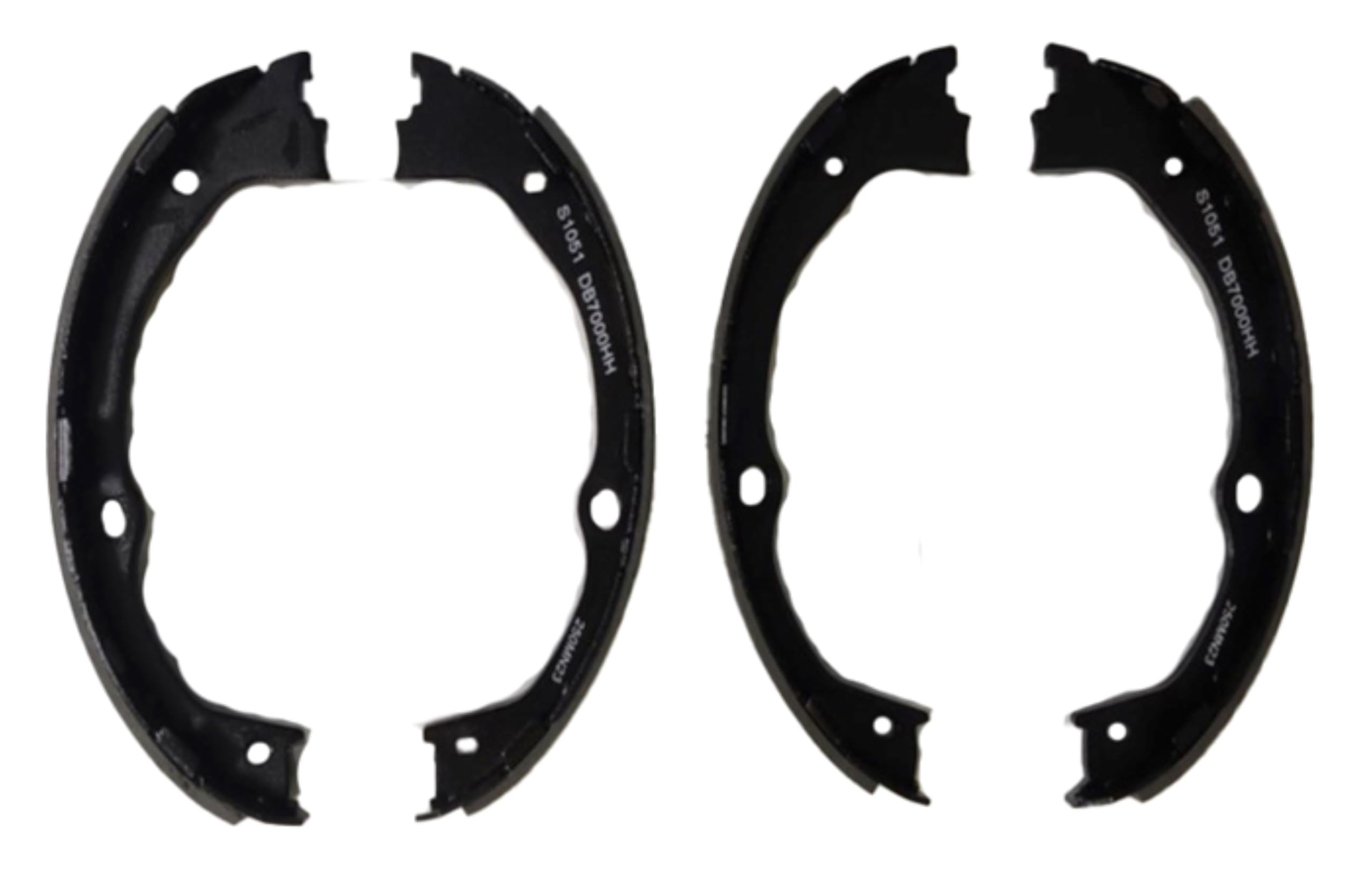 Bendix Premium 1051 Rear Parking Brake Shoes For Select Models Cadillac Escalade,Escalade Esv,Chevrolet Cheyenne,Silverado 1500,