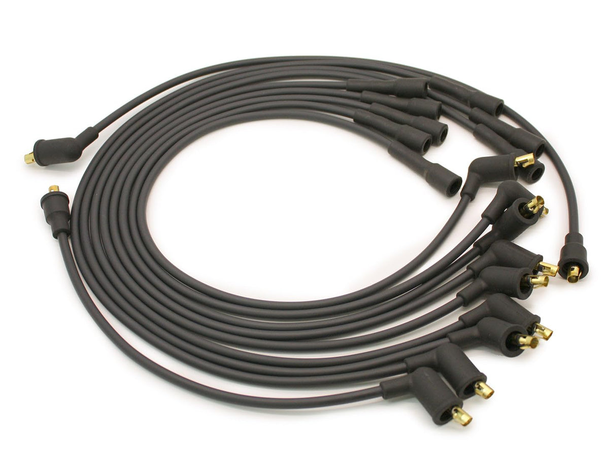 Pertronix 708105 Flame-Thrower Black Custom Fit Spark Plug Wire For 8 Cylinder