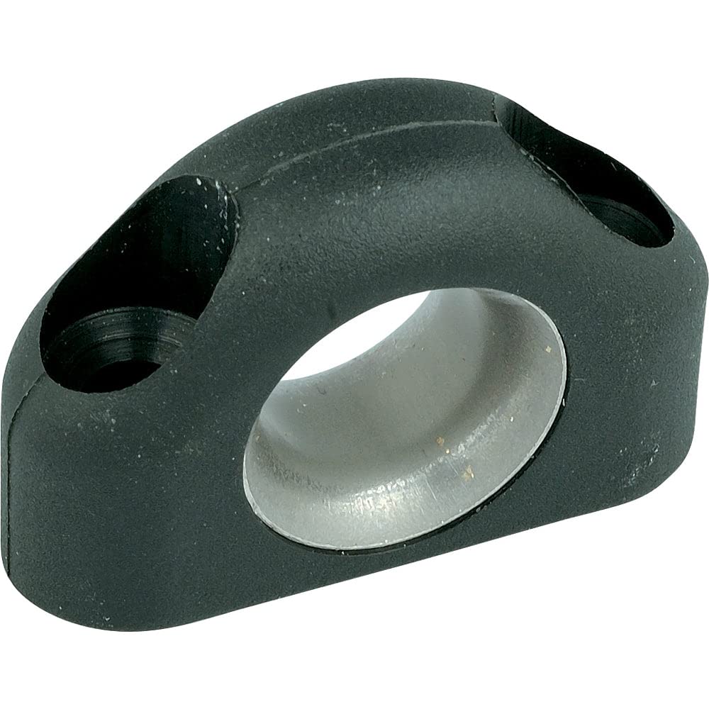 Ronstan Fairlead Black Plastic W/Stainless Steel Liner - 11.5Mm(7/16) Id