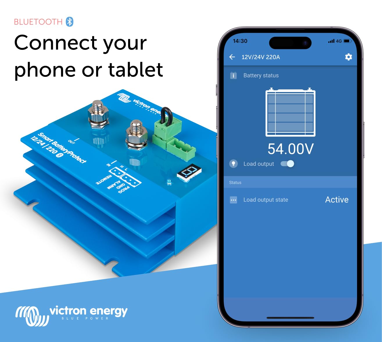 Victron Energy Smart Batteryprotect 12/24-Volt 220 Amp (Bluetooth)