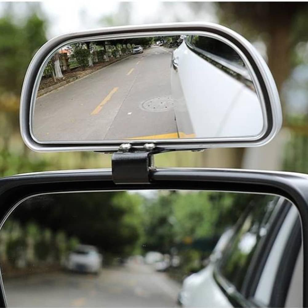 Berfi Life Blind Spot Mirror For Car 1 Pack, Rectangle Rear View Hd Glass Wide Angle Mirror, Auto Interior Mirror For Cars Truck