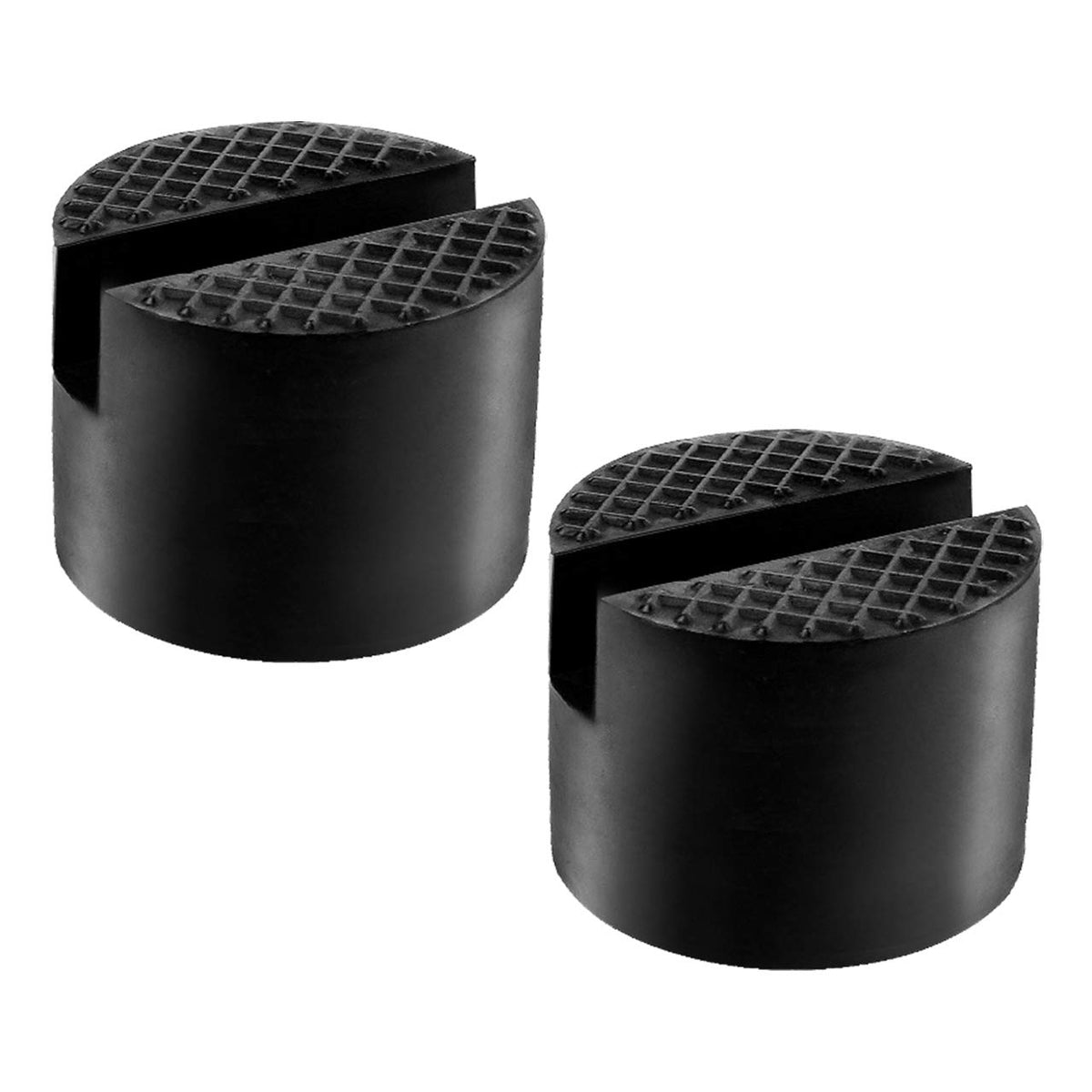 Dedc Universal Floor Jack Pads, Thickened Rubber Jack Adapter Pads Pinch Welds Protector Pucks, Car Lift Frame Rail Protection A
