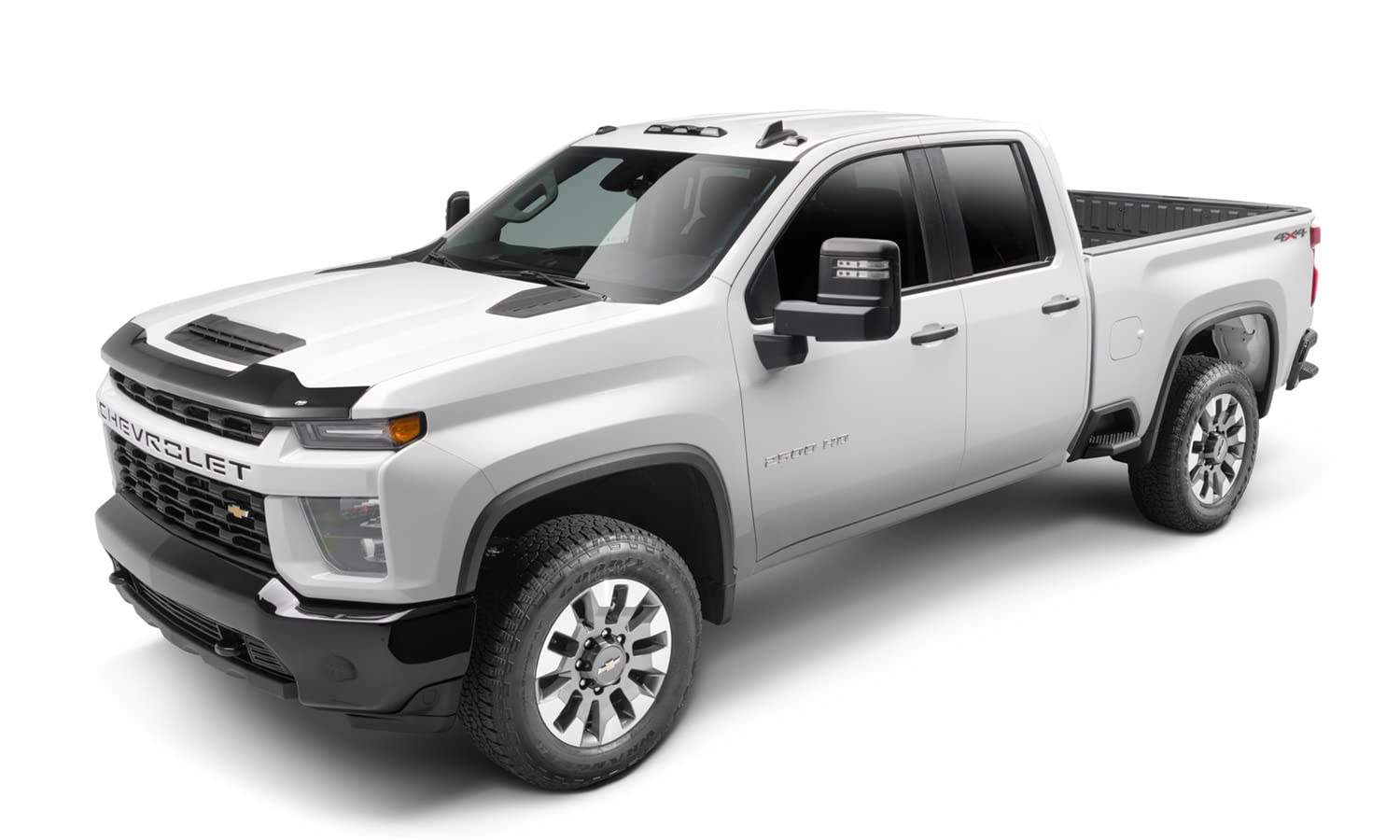 Auto Ventshade [Avs] Aeroskin / Hood Protector | Fits 2020 - 2024 Chevrolet Silverado 2500 Hd/3500 Hd, 1 Pc. | Smoke - 322187