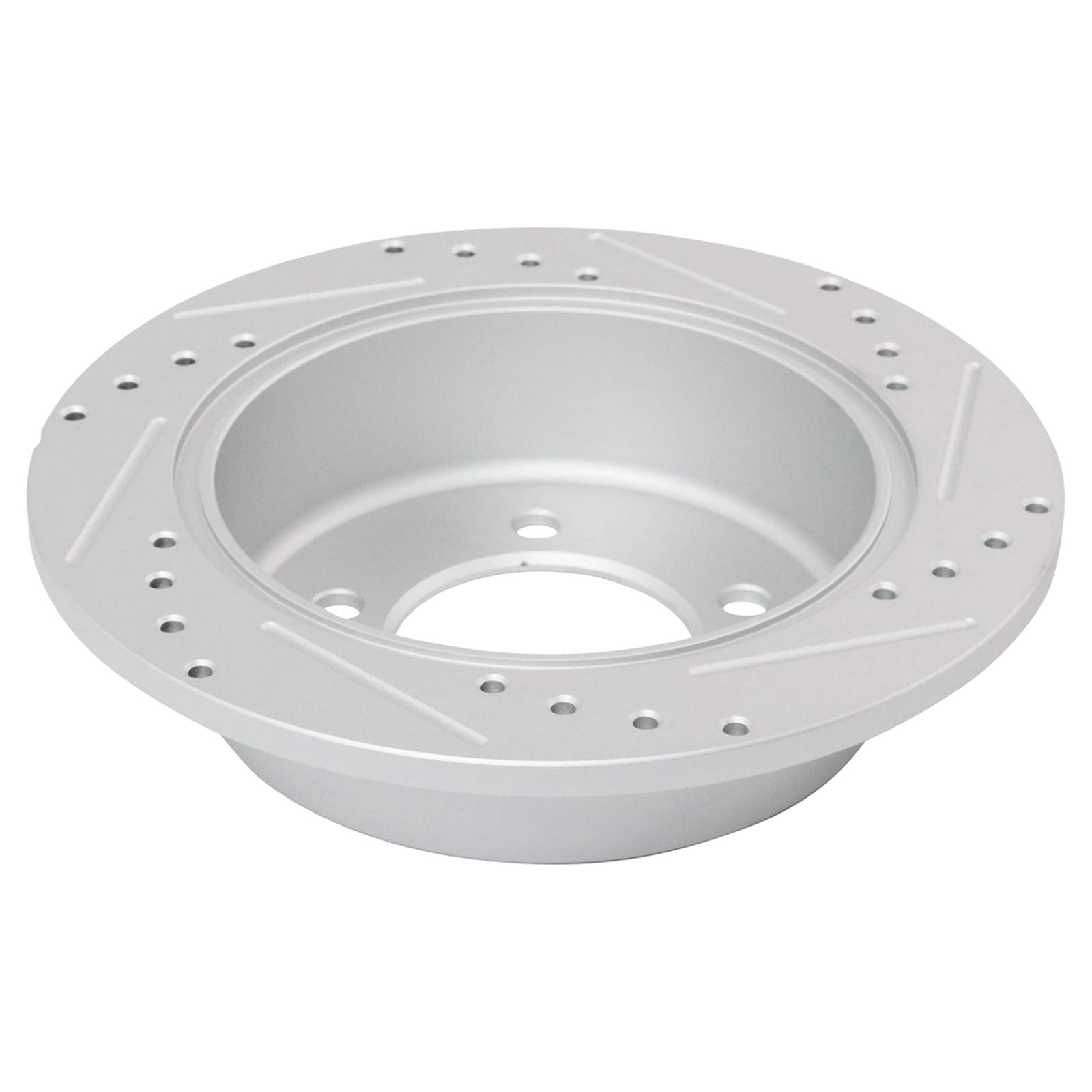 Trq Rear Performance Brake Rotor Drilled Slotted Pair Set For 2011-2014 200/2008-2014 Avenger / 2007-2012 Caliber / 2007-2017 La