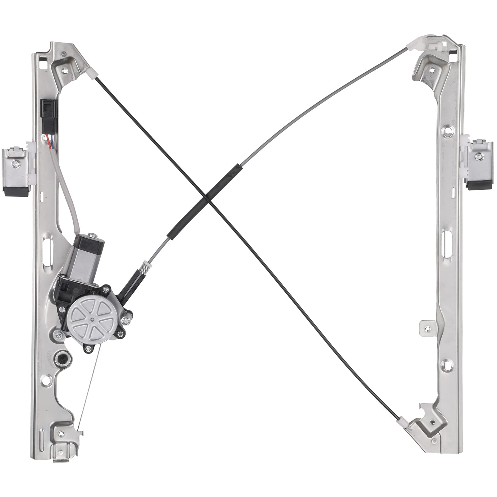 Obaee 741-644 Front Left Driver Side Power Window Regulator & Motor Assembly Compatible with Chevrolet/Chevy Silverado Tahoe Sub