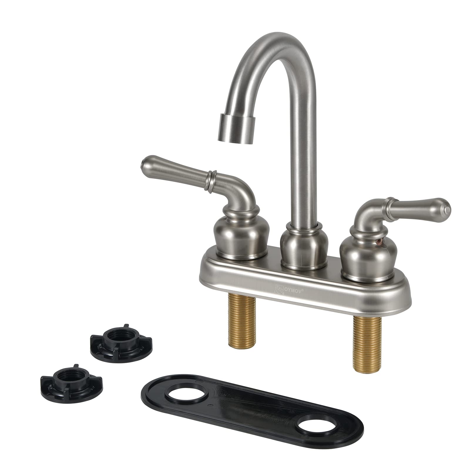 Rv Bathroom Sink Faucet - Brushed Nickel Rv Sink Faucet For Bathroom Faucet Replacement For Rvs, Campers, Fifth Wheels, Motor Ho