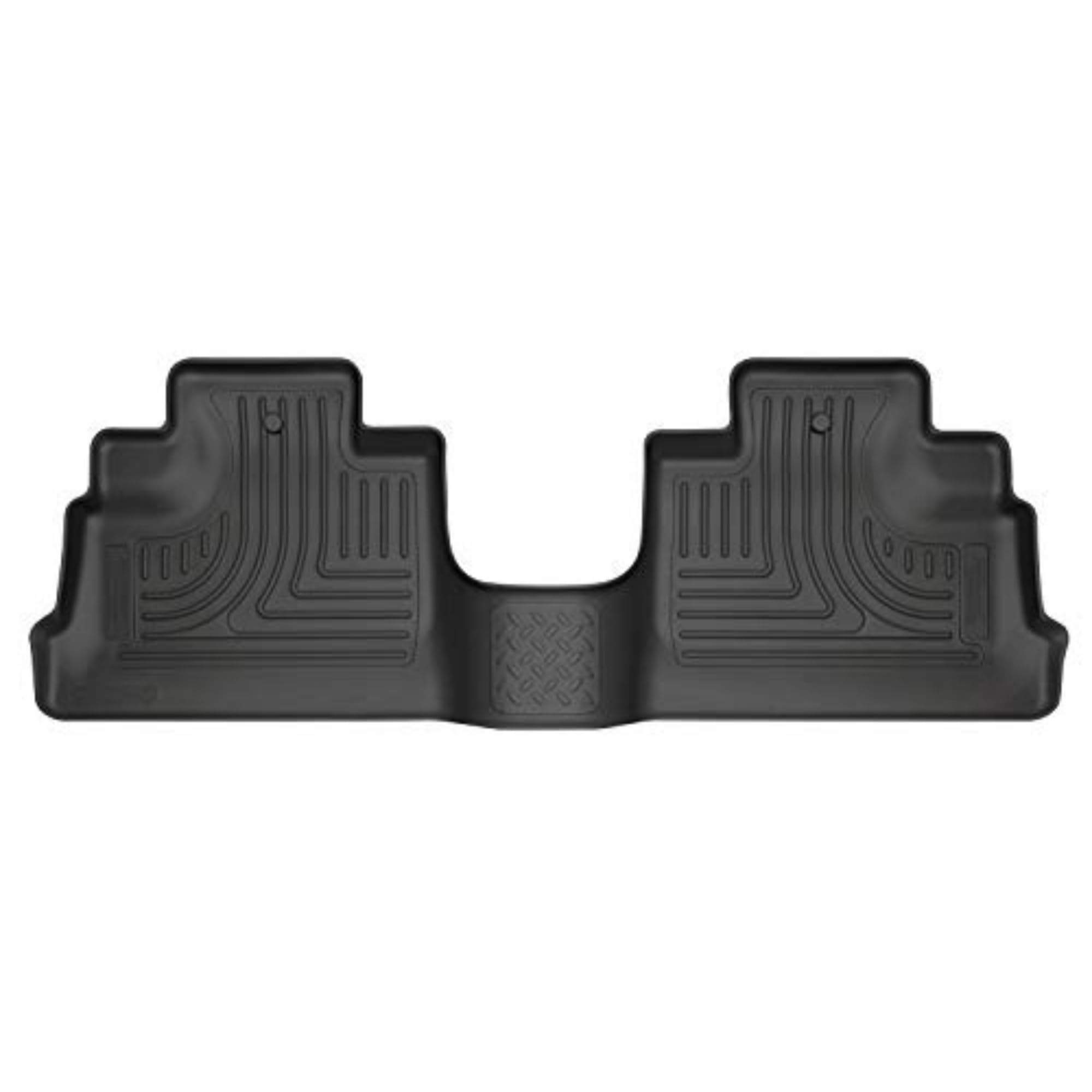 Husky Liners Weatherbeater Floor Mats | Fits 2011-2018 Jeep Wrangler Jk 4-Door | 2Nd Row, 1-Pc Black - 19021