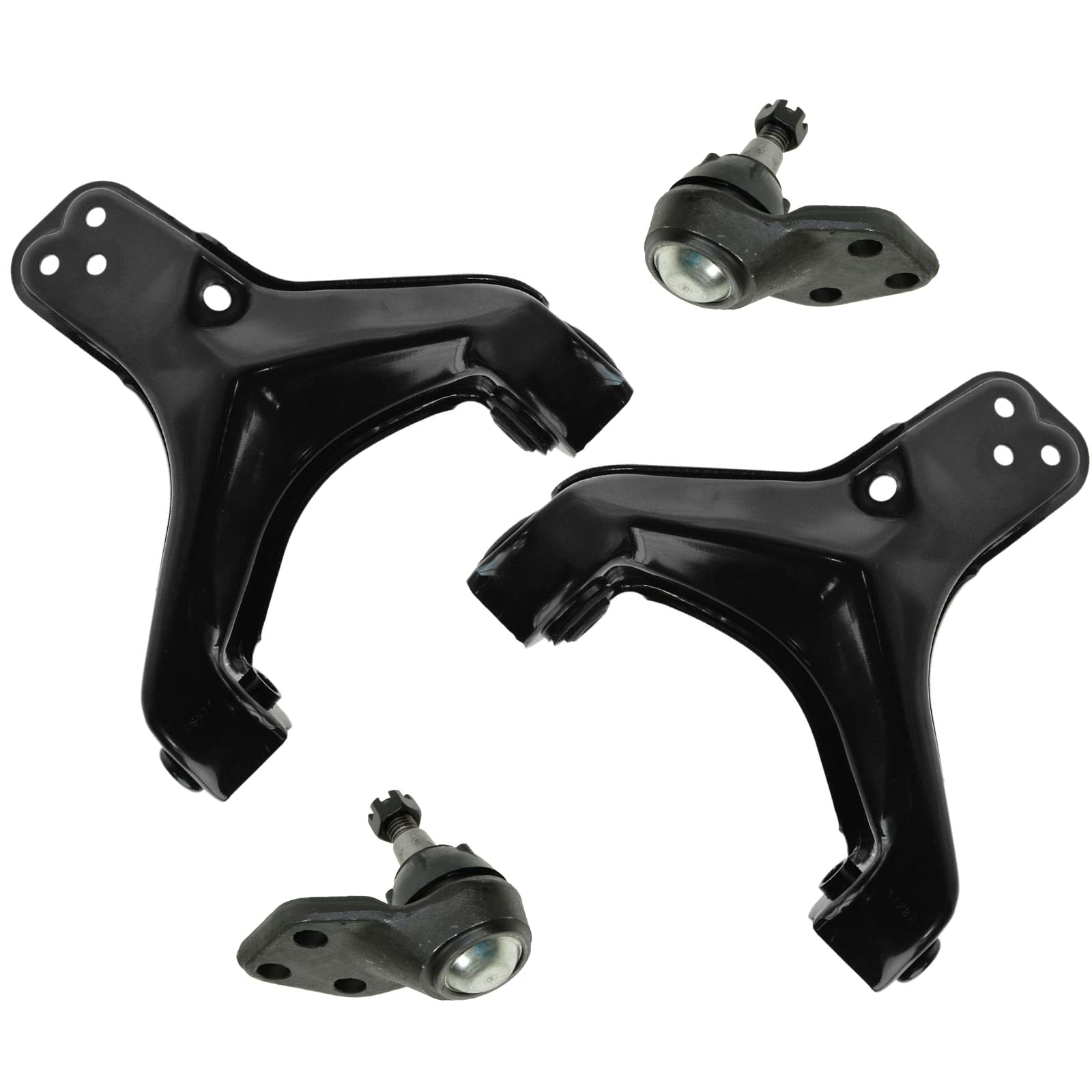TRQ Front Lower Control Arm with Ball Joint Set Compatible with 85-99 Buick 85-93 Cadillac Oldsmobile 87-99 Pontiac