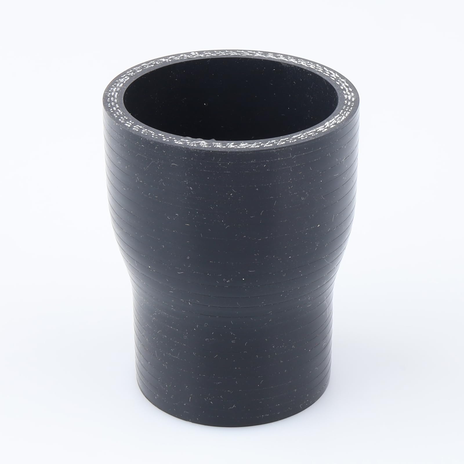 Ac Performance Id 2'' To 1-9/16'' (50Mm To 40Mm) Silicone Hose Straight Reducer 3-Ply Reinforced Black, 3'' Length