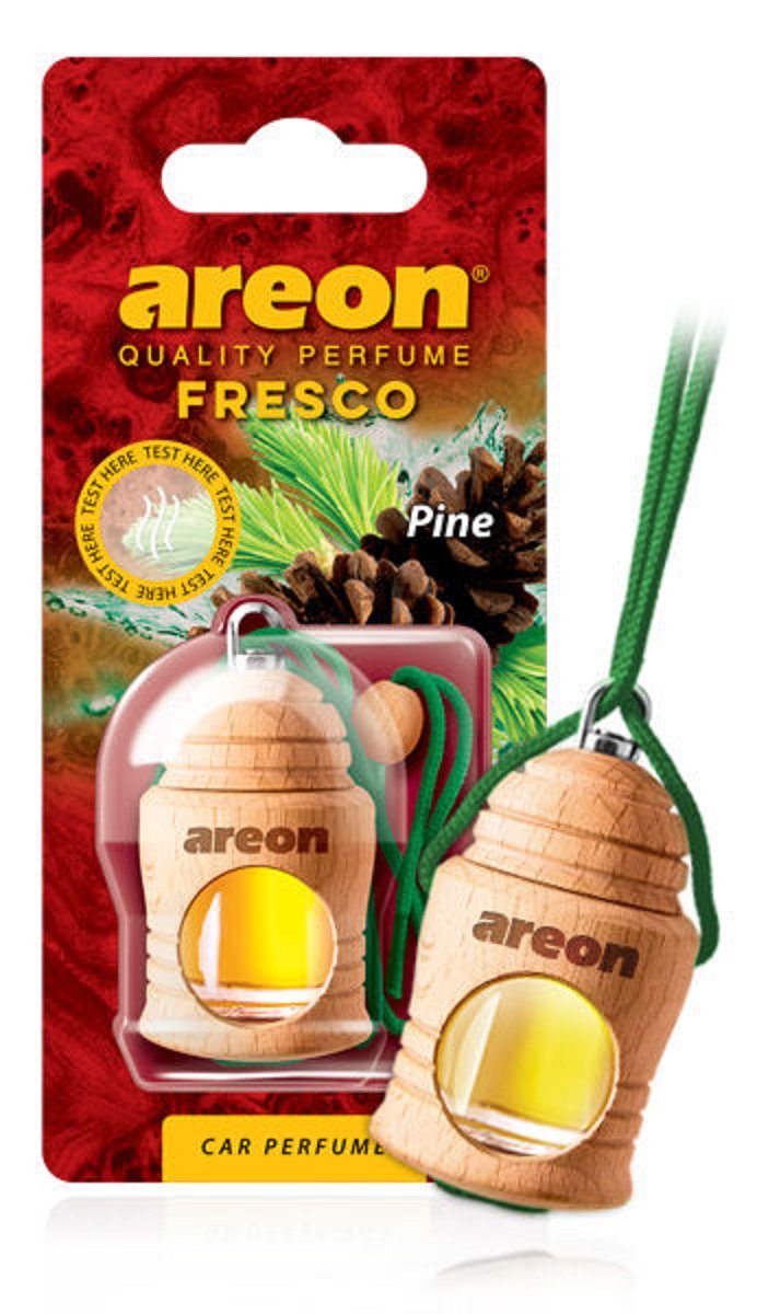AREON Fresco FRTN01 Hanging Car and Home Air Freshener, Pine
