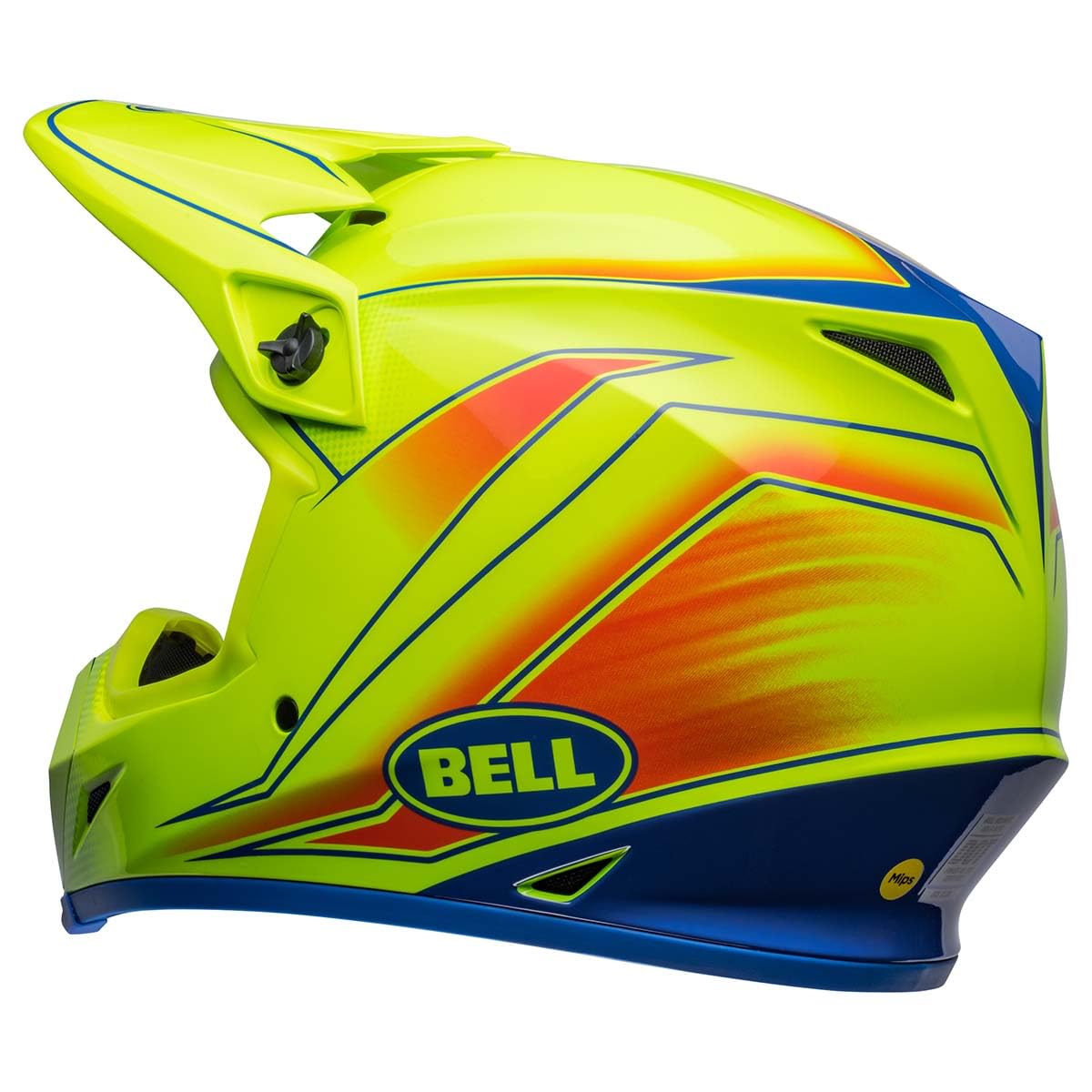 Bell Mx-9 Mips Dirt Helmet (Zone Gloss Retina Sear - 2X-Large)