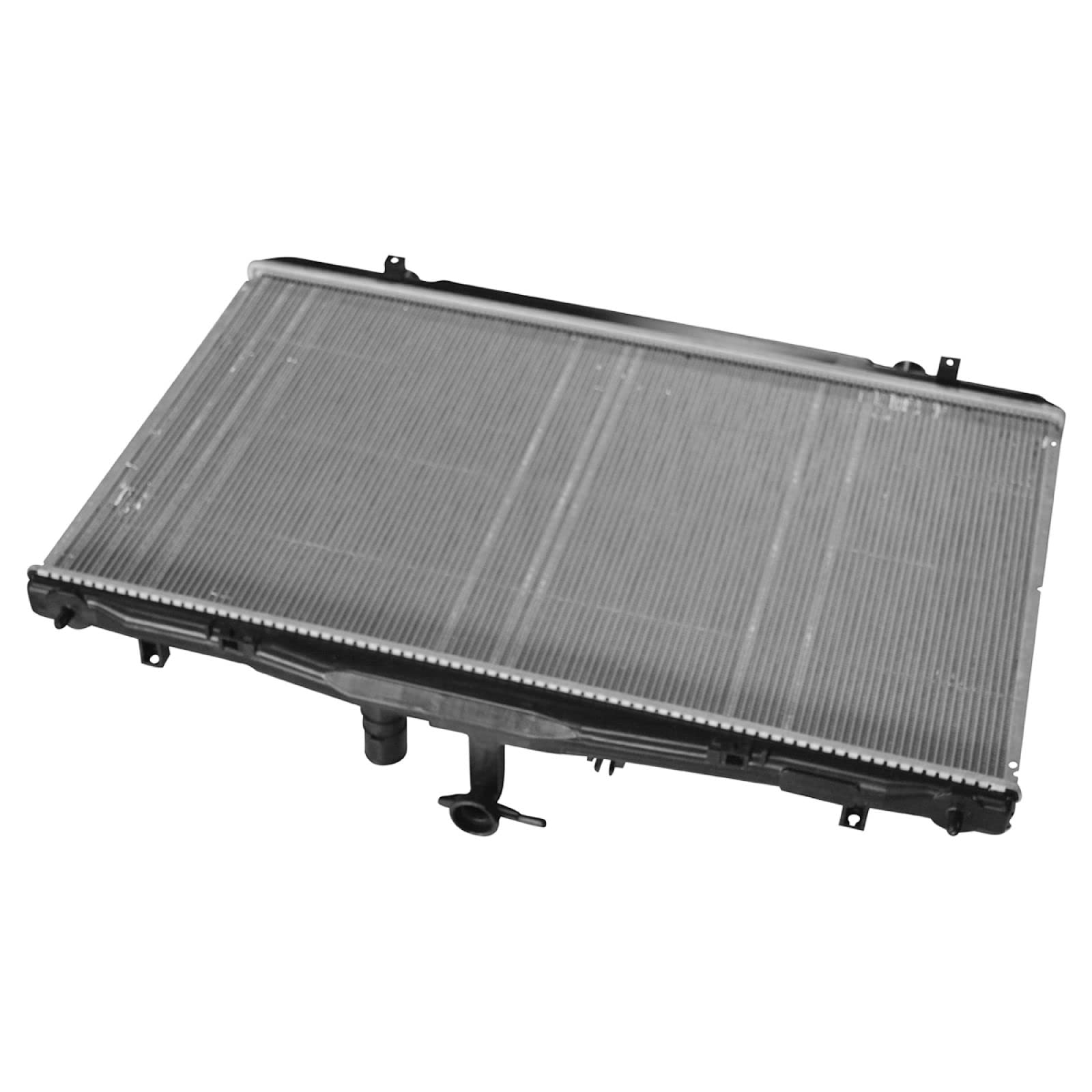 Trq Radiator Assembly Aluminum Core Compatible With 10-15 Lexus Rx350 Rx450H 11-17 Toyota Sienna Cu13117 Lx3010143