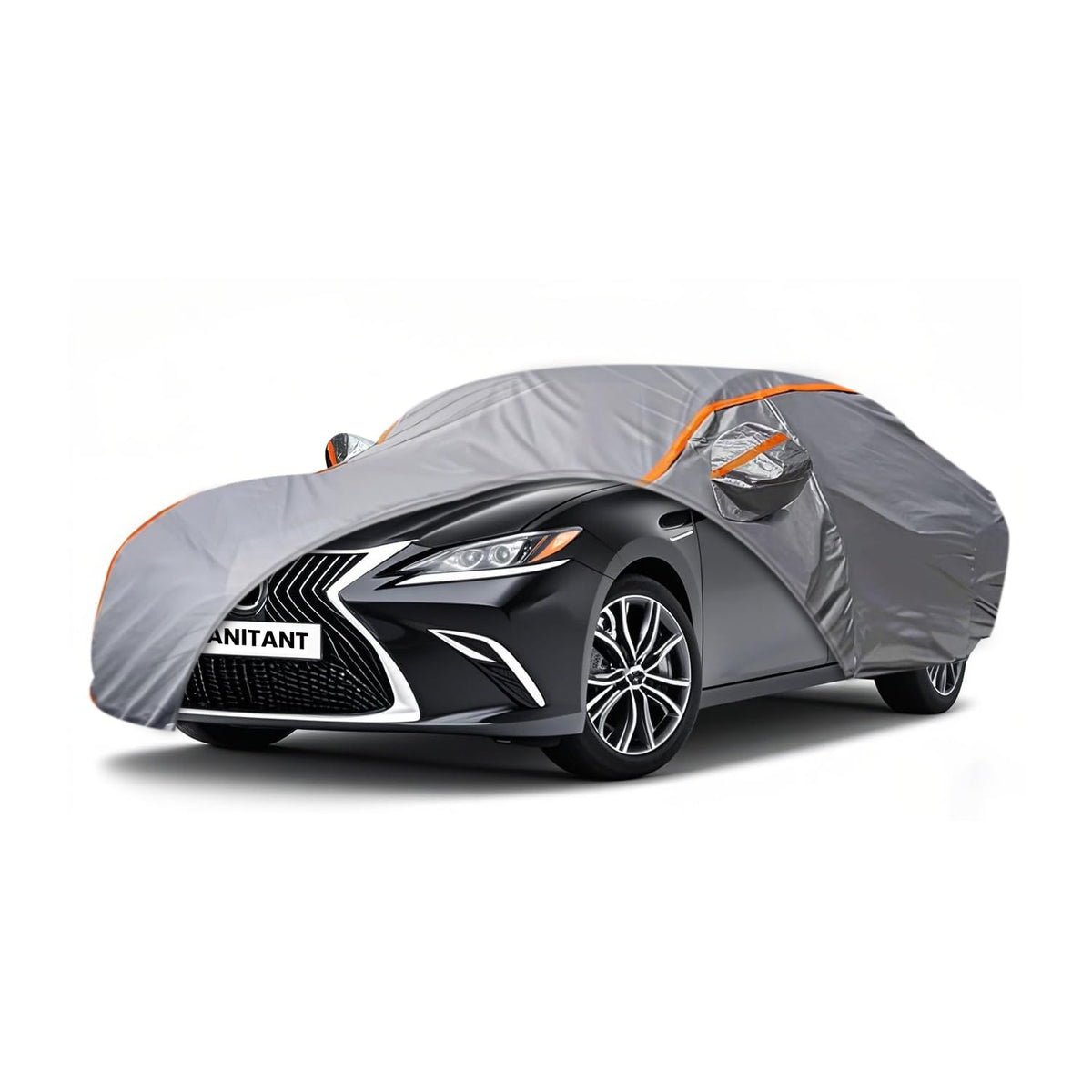 ANITANT Custom Fit Lexus ES Car Cover for ES 300 330 350 2015-2025 Outdoor Waterproof Car Cover All Weather with Door Zipper Cot