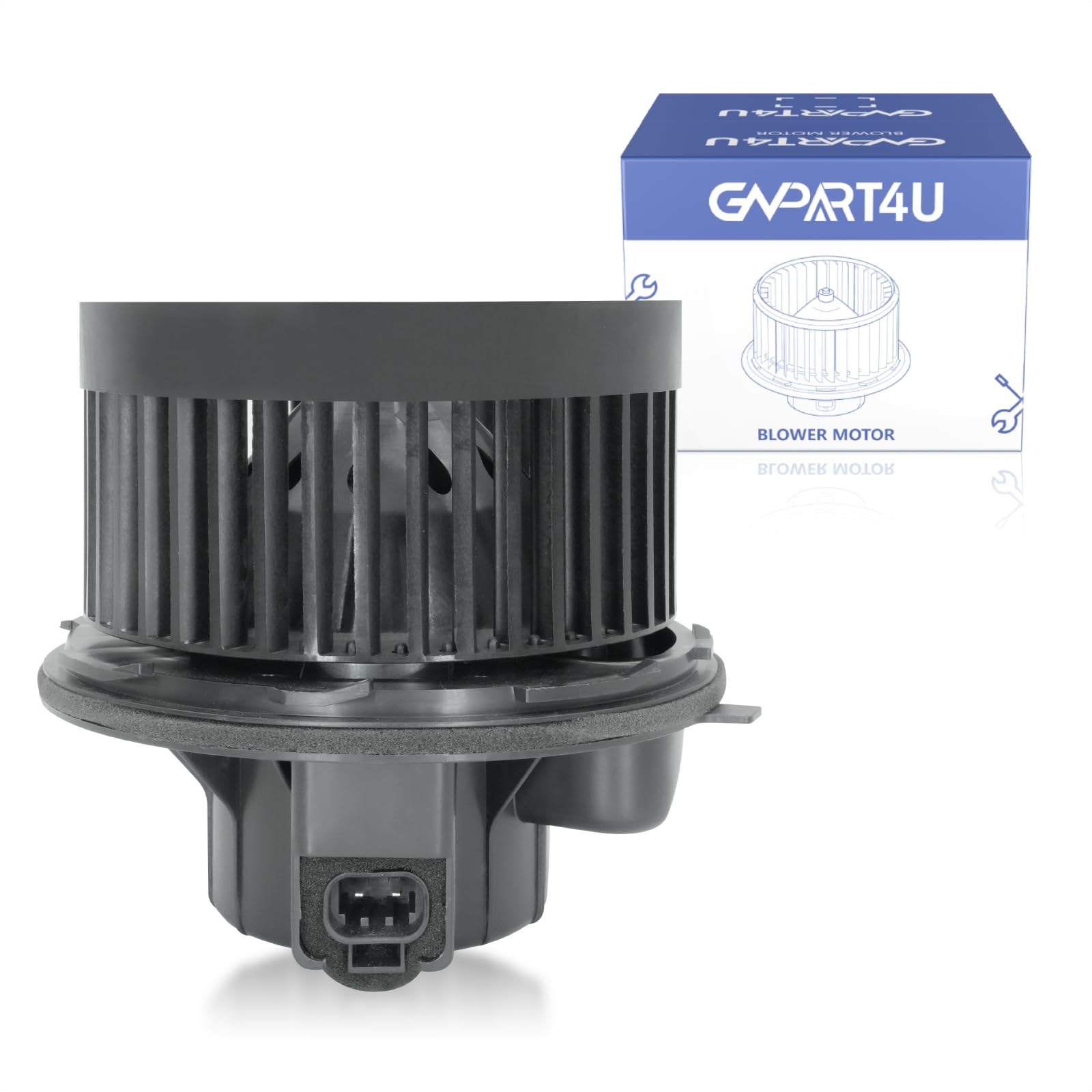 Gvpart4U Front Blower Motor For 2000 2001 2002 2003 2004 2005 2006 Chevy Tahoe Silverado Avalanche Suburban, 2000-2006 Gmc Sierr