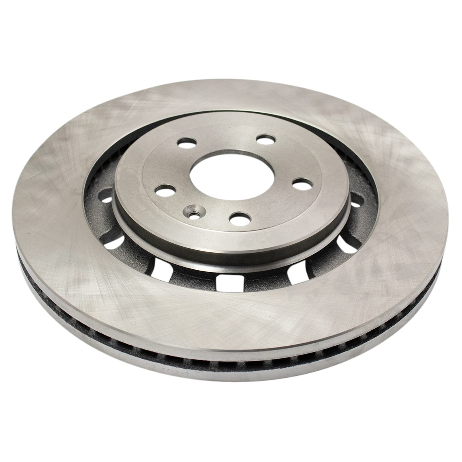 Trq Front Brake Pad & Rotor Kit Semi-Metallic Compatible With 2015-2019 Ford Explorer 2012 Lincoln Mks 2013-2019 Mkt