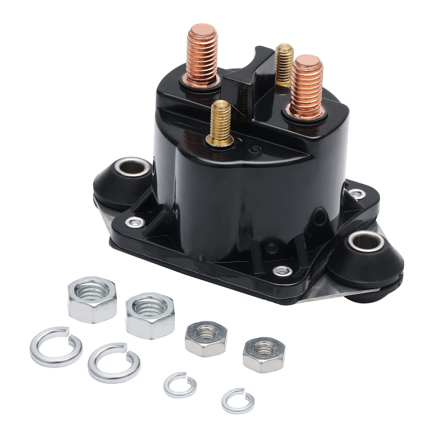 MaySpare Starter Solenoid Relay Compatible with Mercury Force Marine 340 50 75 90 120,Replace 89-817109A1 89-817109A2 89-817109A