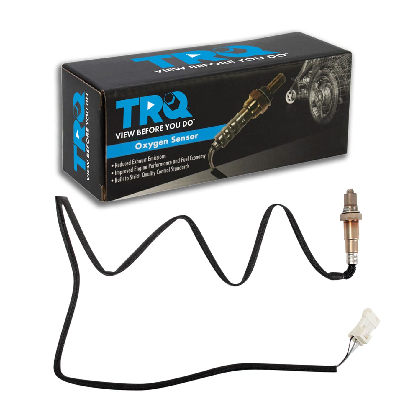 Trq Downstream O2 Oxygen Sensor Compatible With 2003-2004 Volvo S60 2004 S80 V70 Xc70 Xc90