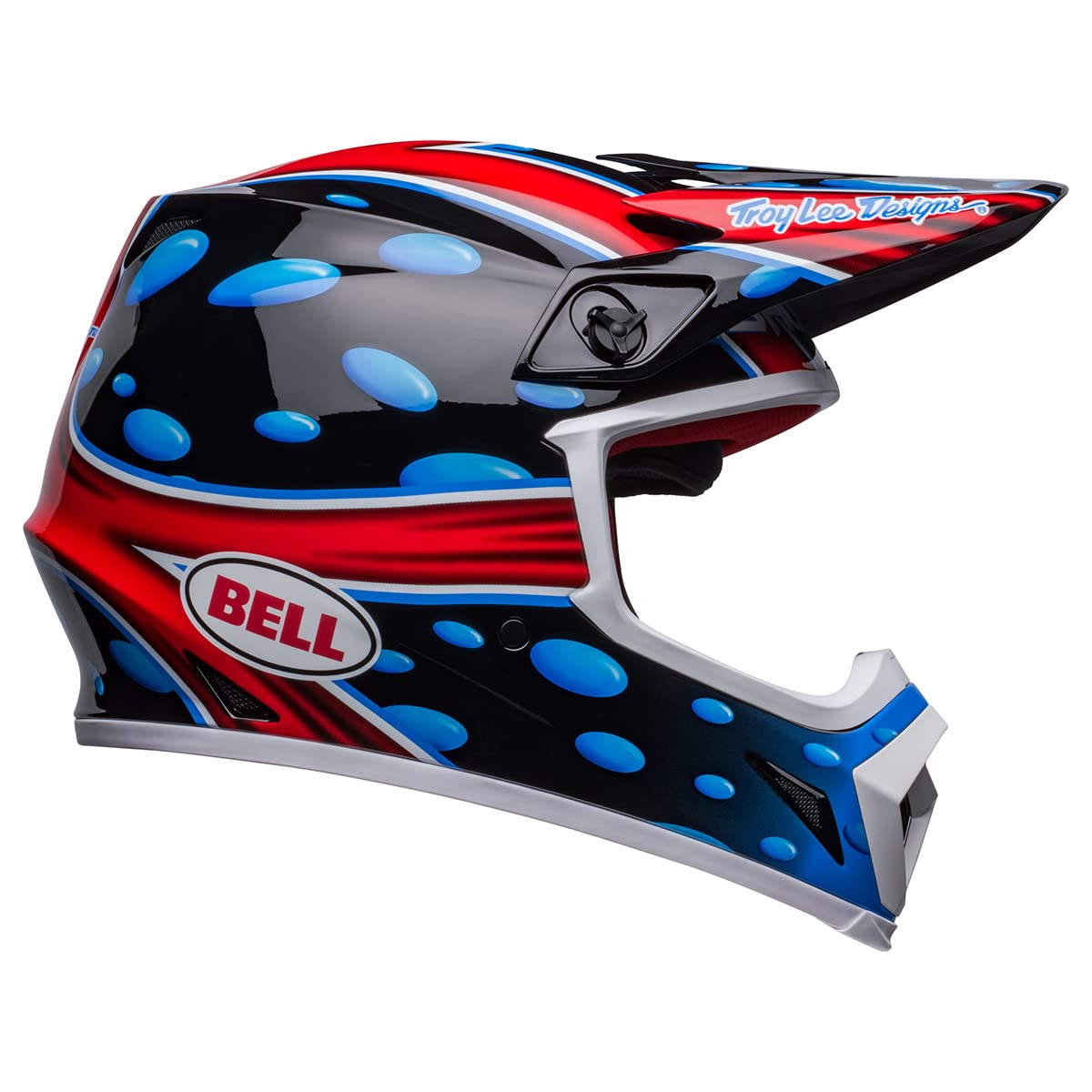 Bell Mx-9 Mips Dirt Helmet (Mcgrath Showtime 23 Gloss Black/Red - 2X-Large)