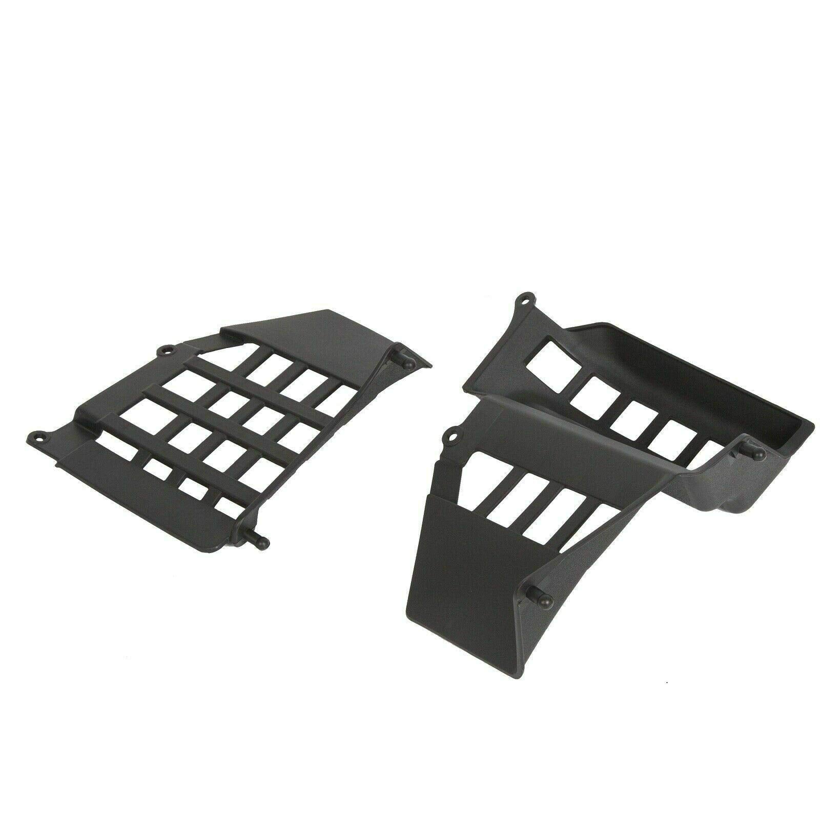 Ecotric Nerf Bars Heel Guards Compatible With 1990-2006 Yamaha Banshee Footrest Stand Black -You May Get Multiple Packages