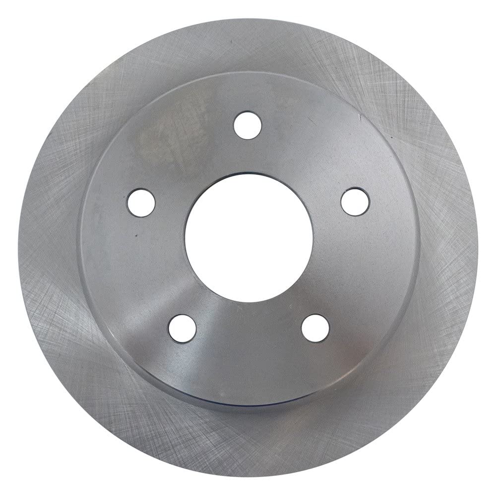 Trq Rear Brake Rotors Set Solid Compatible With 1999-2004 Jeep Grand Cherokee